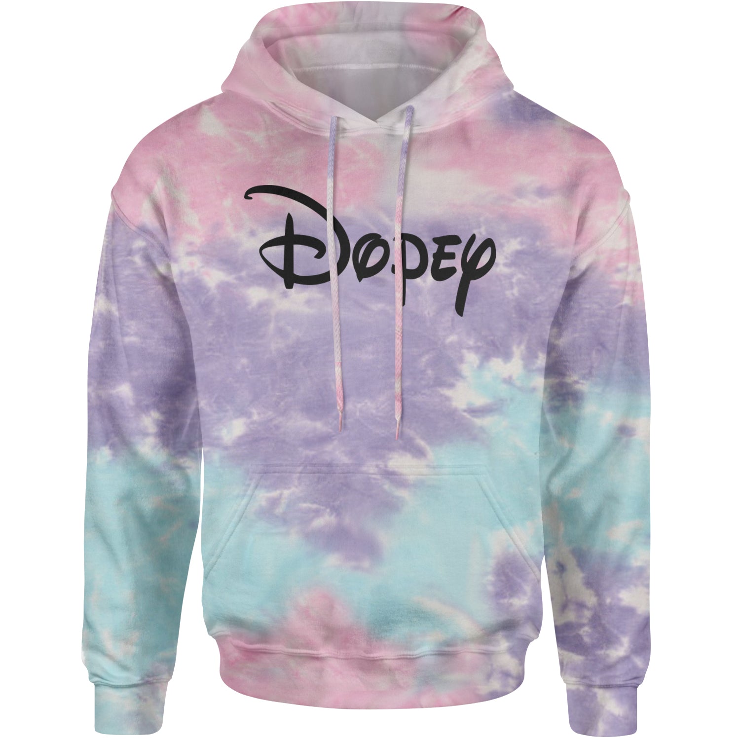 Dopey - 7 Dwarfs Costume Adult Hoodie Sweatshirt Cotton Candy