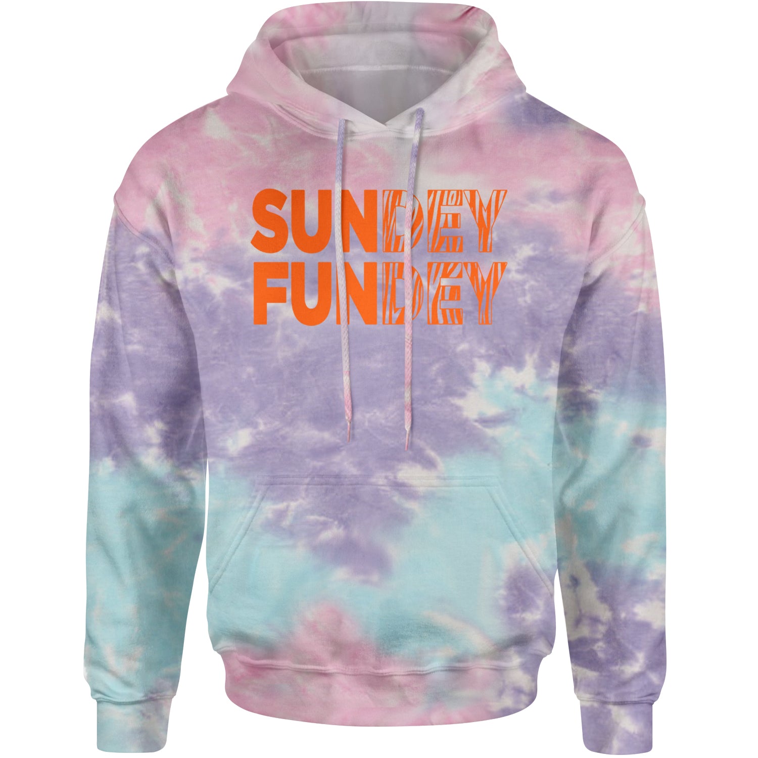 SunDEY FunDEY Sunday FundayAdult Hoodie Sweatshirt Cotton Candy