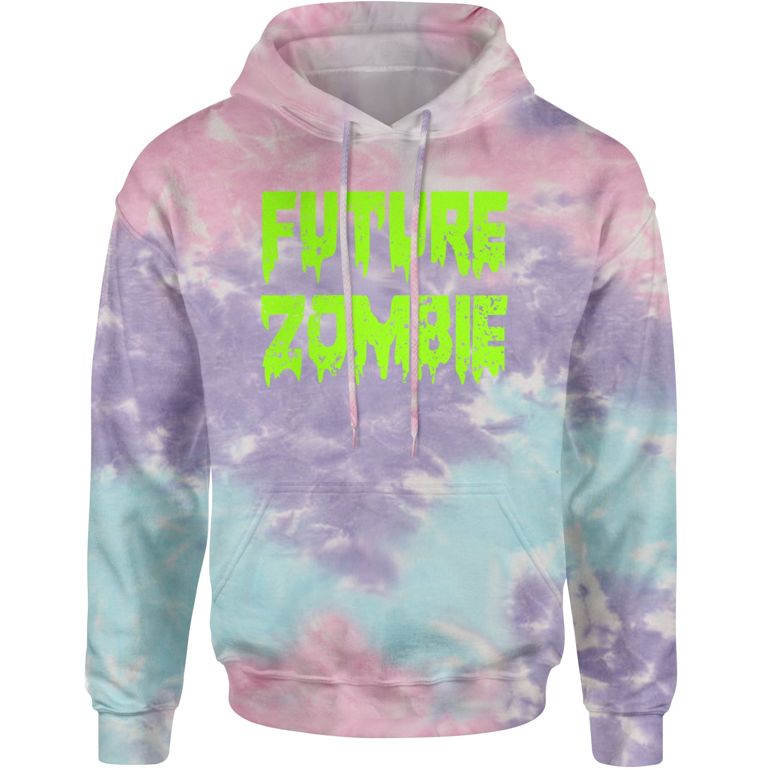 Future Zombie Horror Adult Hoodie Sweatshirt Cotton Candy