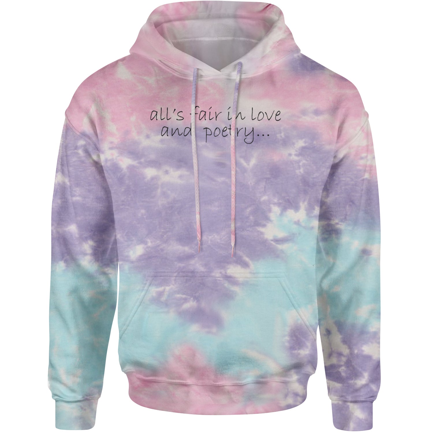 All's Fair In Love And Poetry TTPD Poets Department Adult Hoodie Sweatshirt Cotton Candy