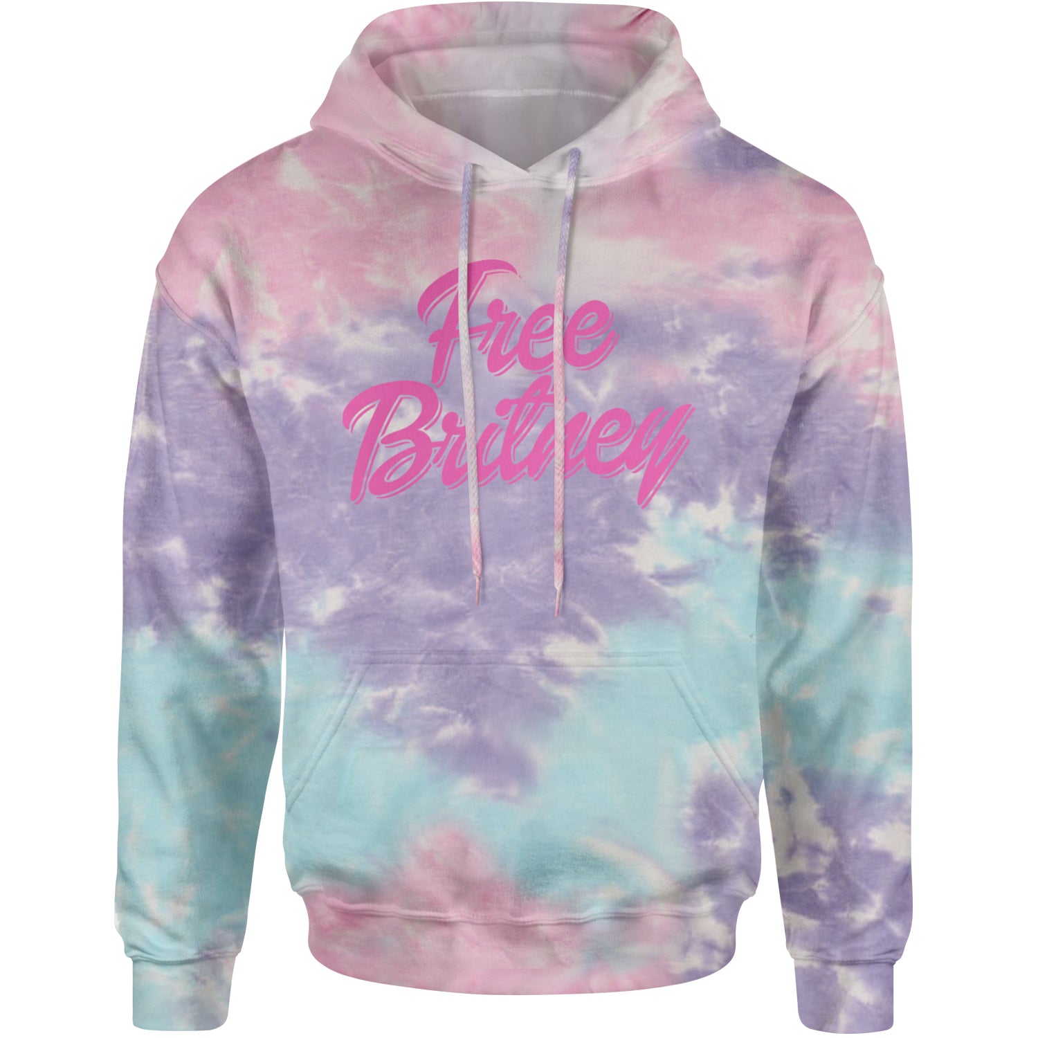 Pink Free Britney Adult Hoodie Sweatshirt Cotton Candy