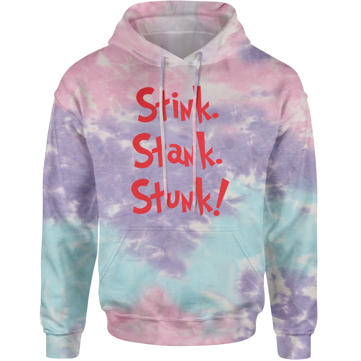 Stink Stank Stunk Gr-nch Adult Hoodie Sweatshirt Cotton Candy