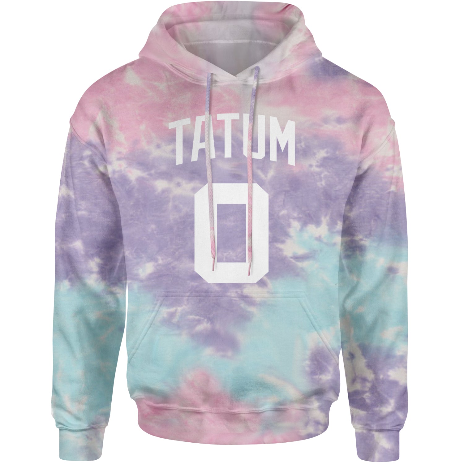 Tatum #0 Boston Basketball Adult Hoodie Sweatshirt Cotton Candy