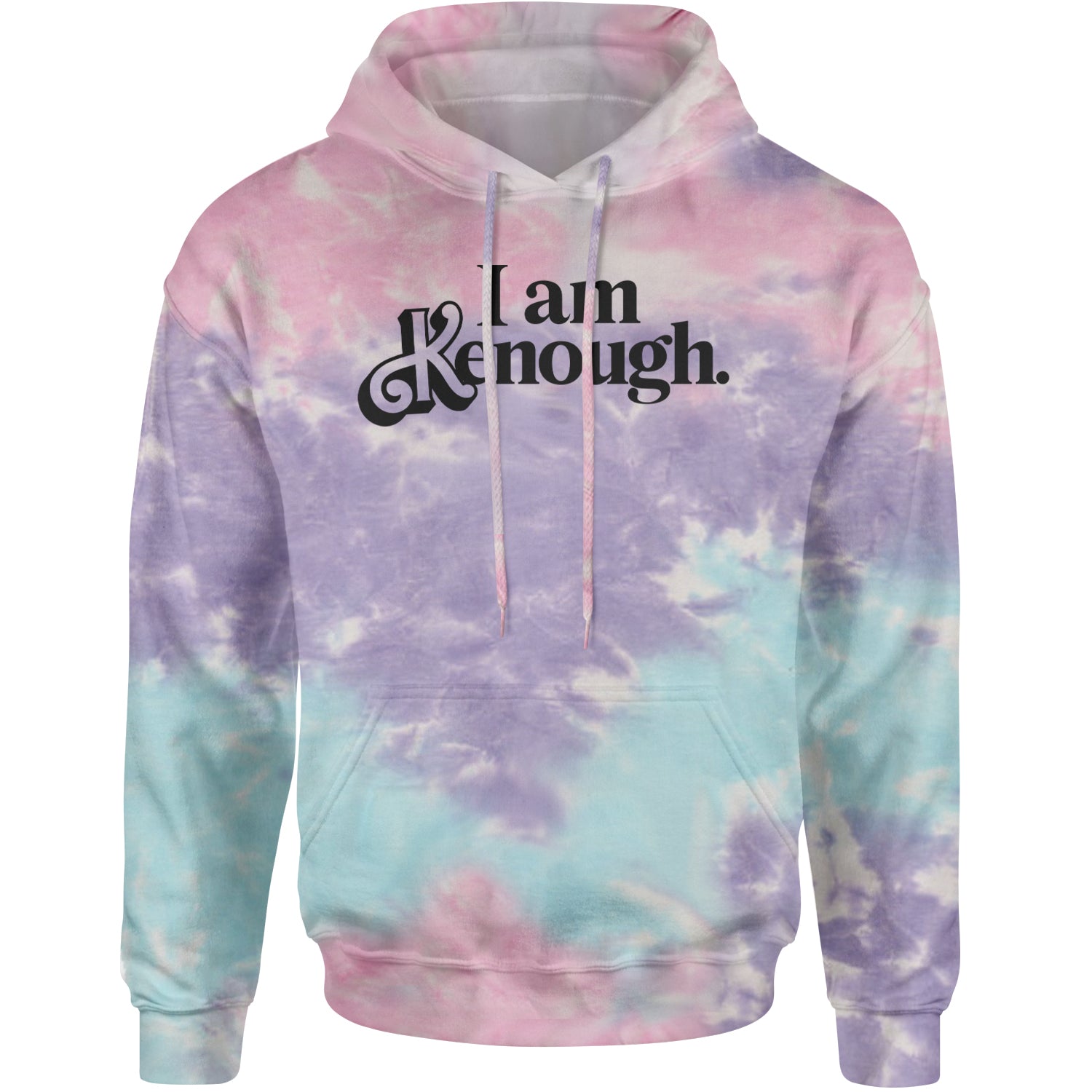 I Am Kenough Barbenheimer Adult Hoodie Sweatshirt Cotton Candy