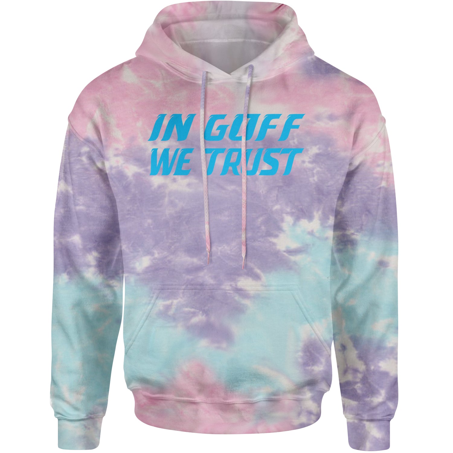 In Goff We Trust Detroit Adult Hoodie Sweatshirt Cotton Candy