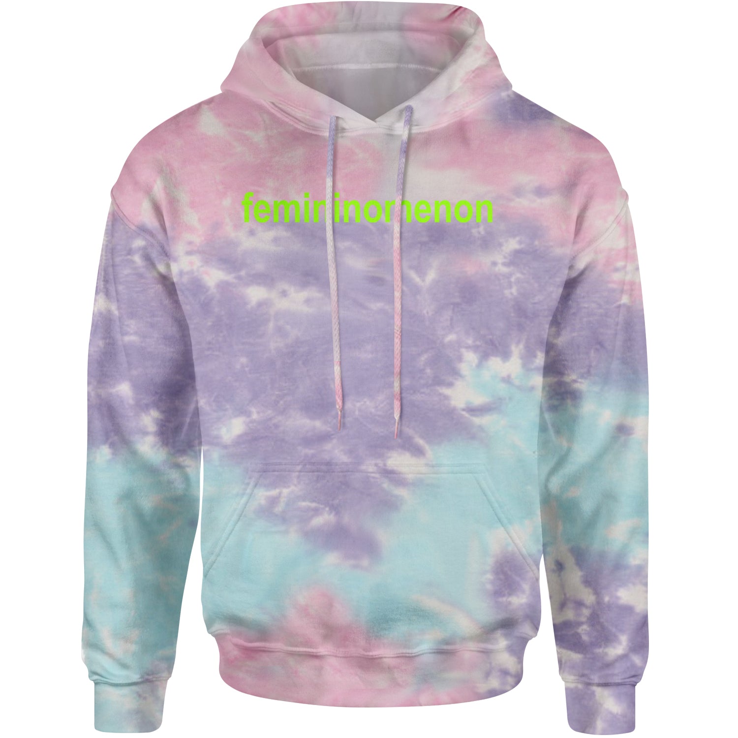 Femininomenon Female Empowerment Adult Hoodie Sweatshirt Cotton Candy