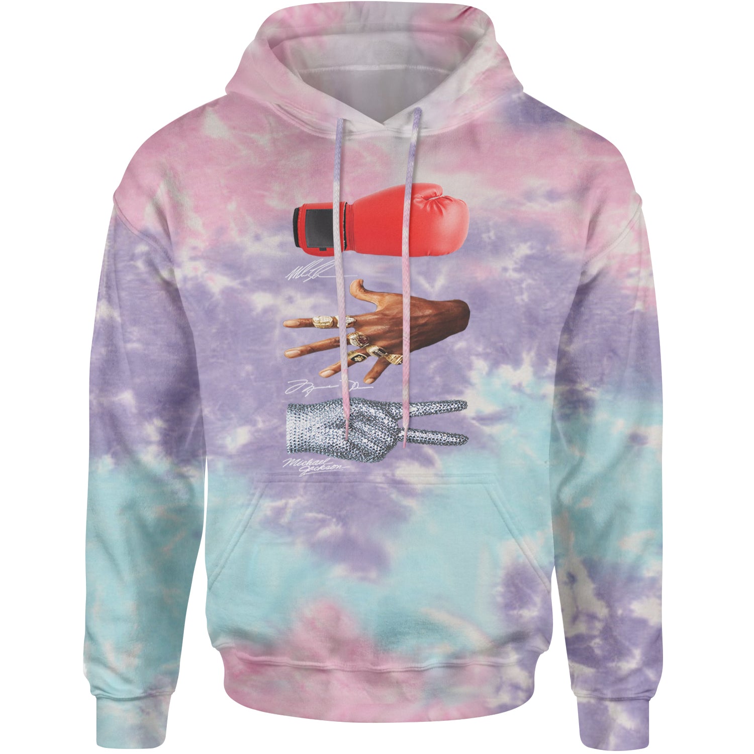 Tyson Jordan Jackson Iconic Michaels Adult Hoodie Sweatshirt Cotton Candy