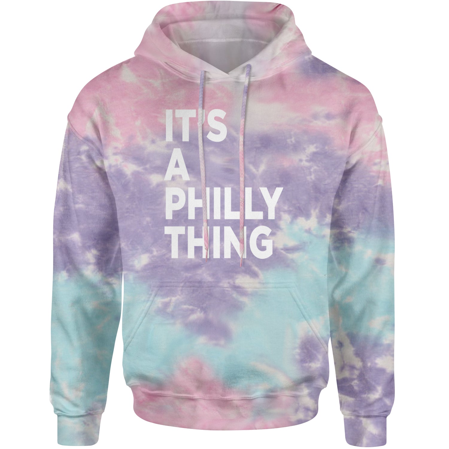 PHILLY It's A Philly Thing Adult Hoodie Sweatshirt Cotton Candy