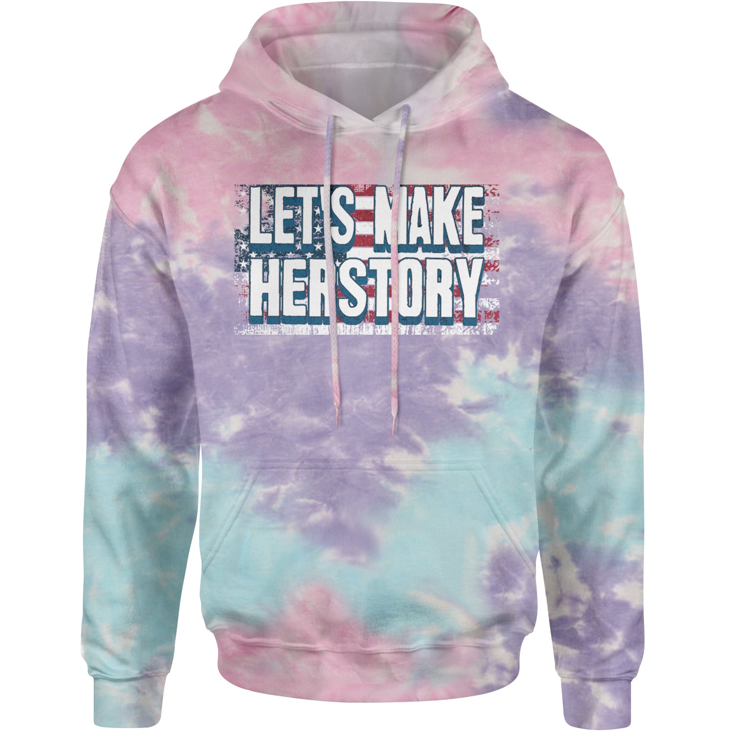 Lets Make Herstory - Support Kamala Harris For President 2024 Adult Hoodie Sweatshirt Pacific