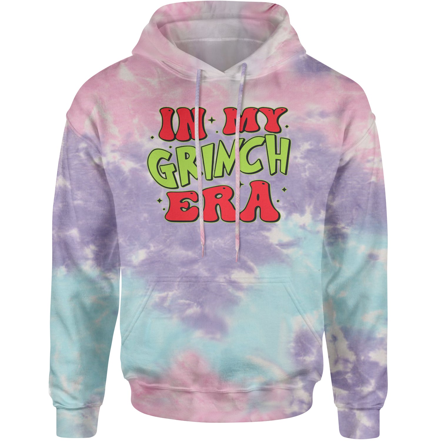 In My Gr-nch Era Jolly Merry Christmas Adult Hoodie Sweatshirt Cotton Candy