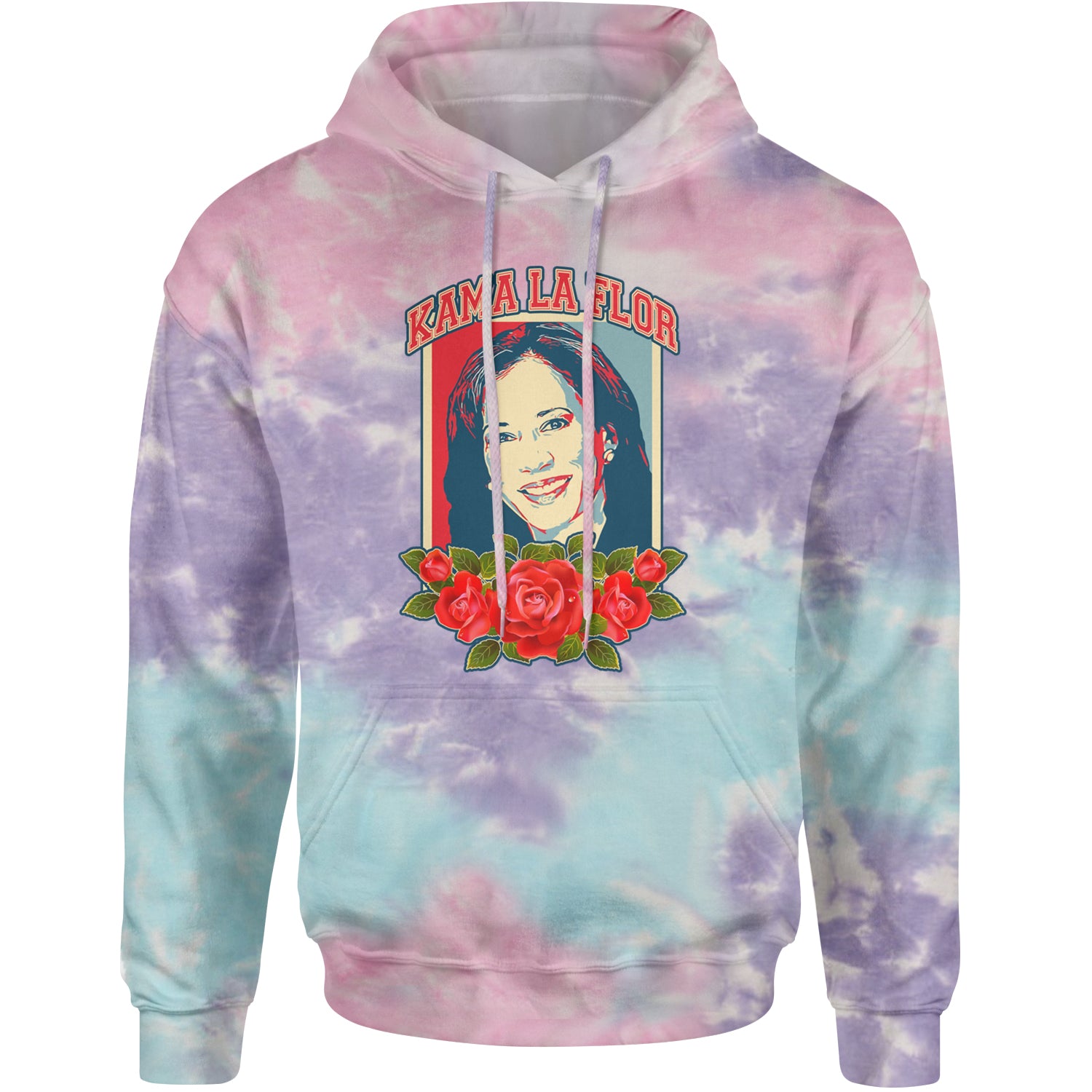 Kama La Flor Kamala Como La Flor Adult Hoodie Sweatshirt Cotton Candy