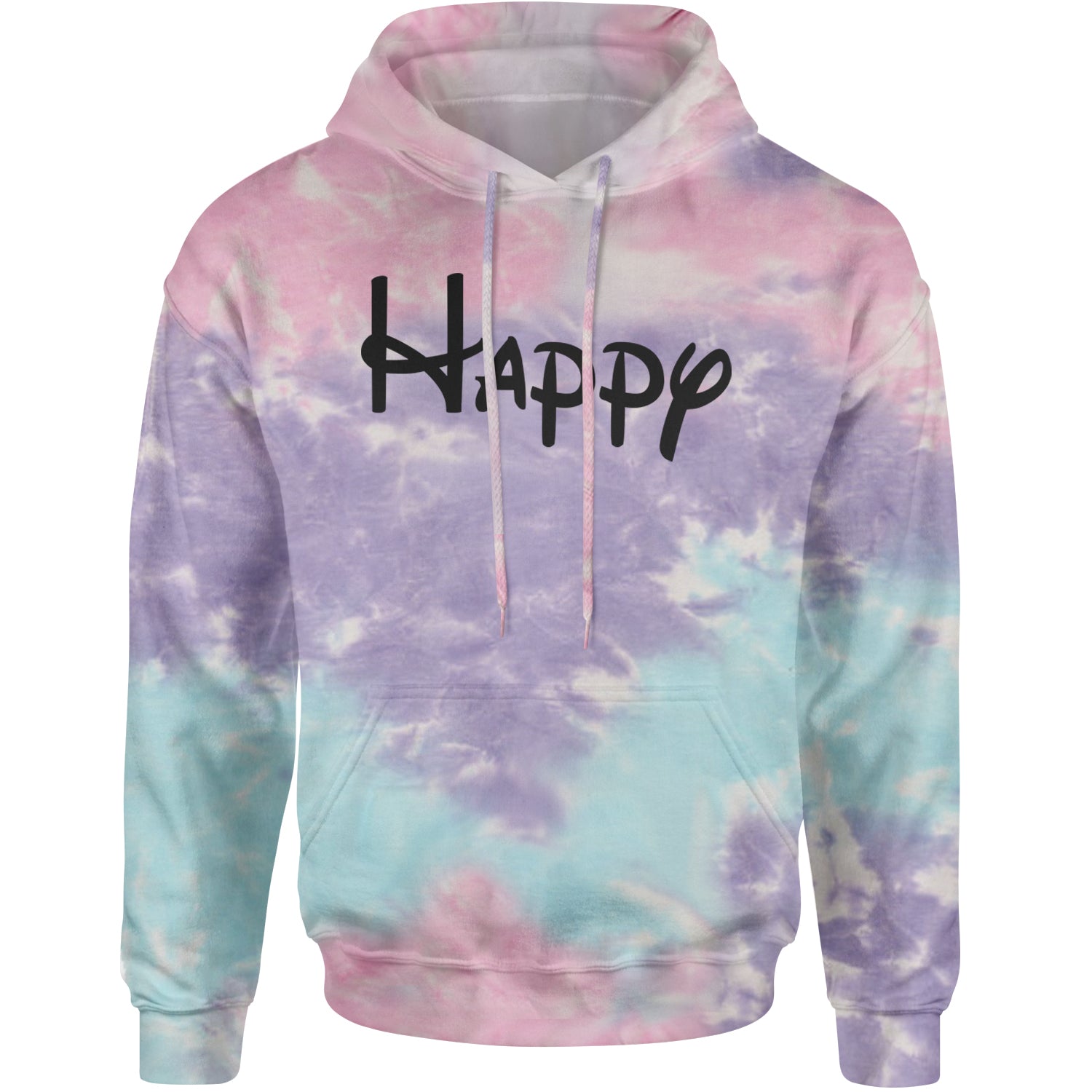 Happy - 7 Dwarfs Costume Adult Hoodie Sweatshirt Cotton Candy