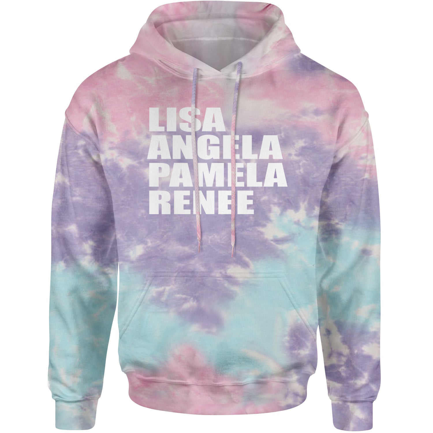 Lisa Angela Pamela Renee Around The Way Girl Adult Hoodie Sweatshirt Cotton Candy