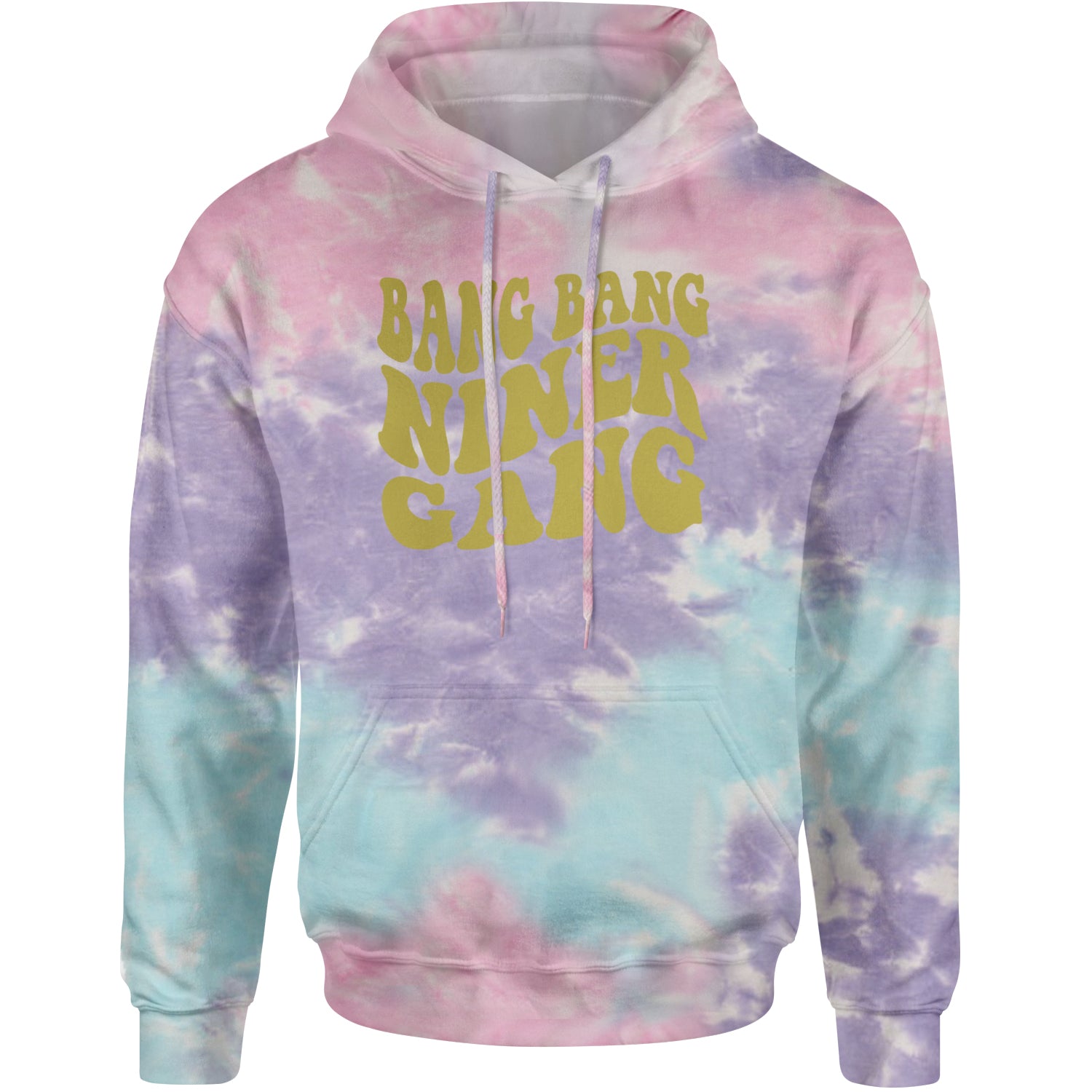 WAVE Bang Bang Nin-r Gang San Francisco Adult Hoodie Sweatshirt Cotton Candy