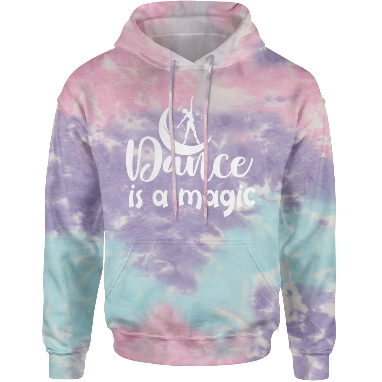 Dance Is Magic Adult Hoodie Sweatshirt Cotton Candy