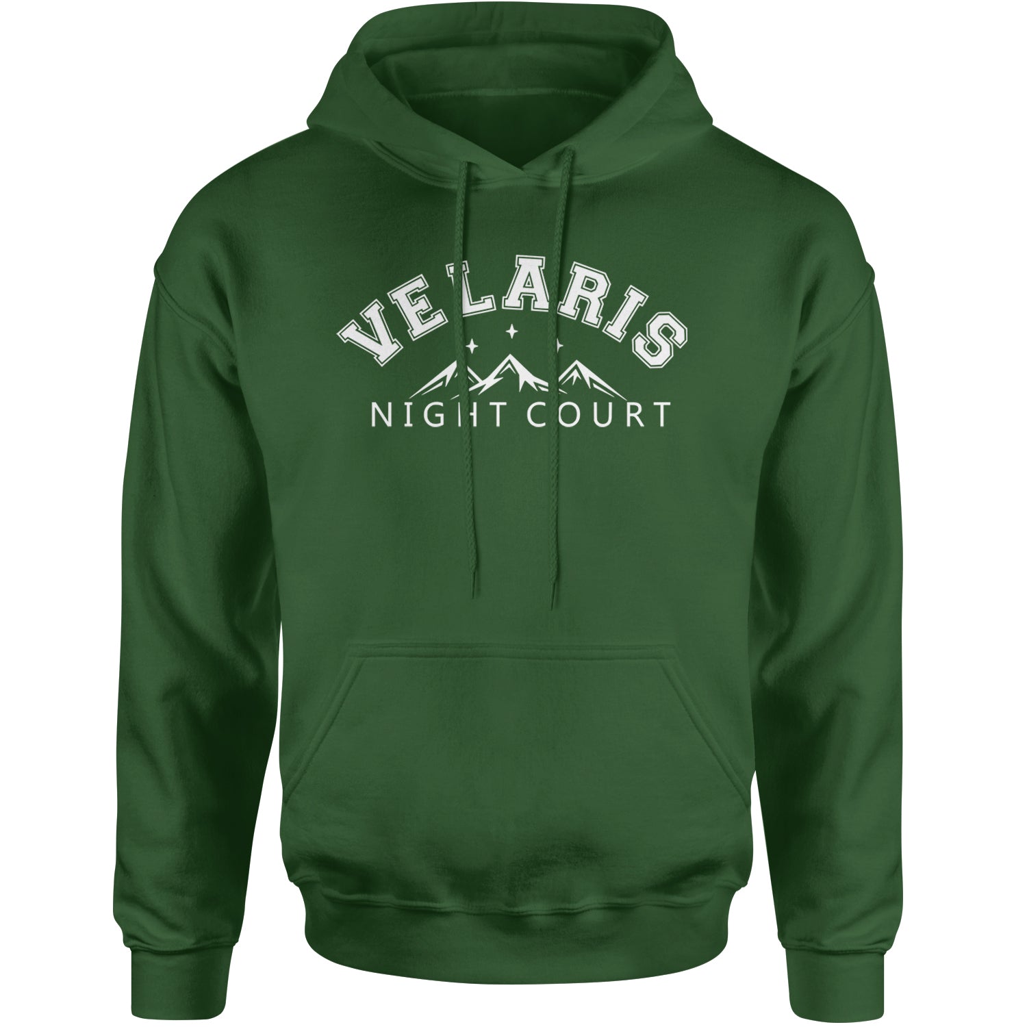 Velaris Night Court Squad Starfall Adult Hoodie Sweatshirt Forest Green