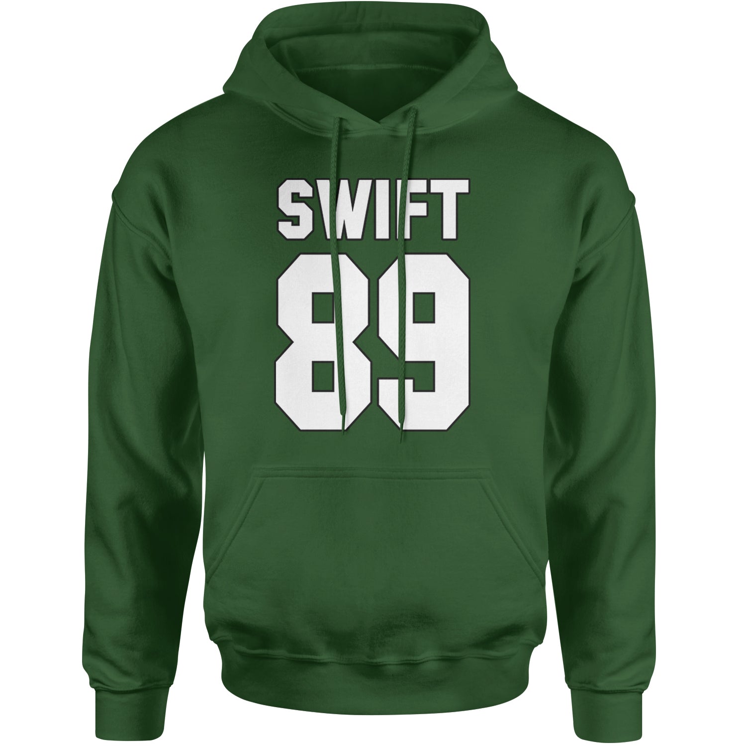 Swift 89 Birth Year Music Fan Era Poets Department Lover Adult Hoodie Sweatshirt Forest Green