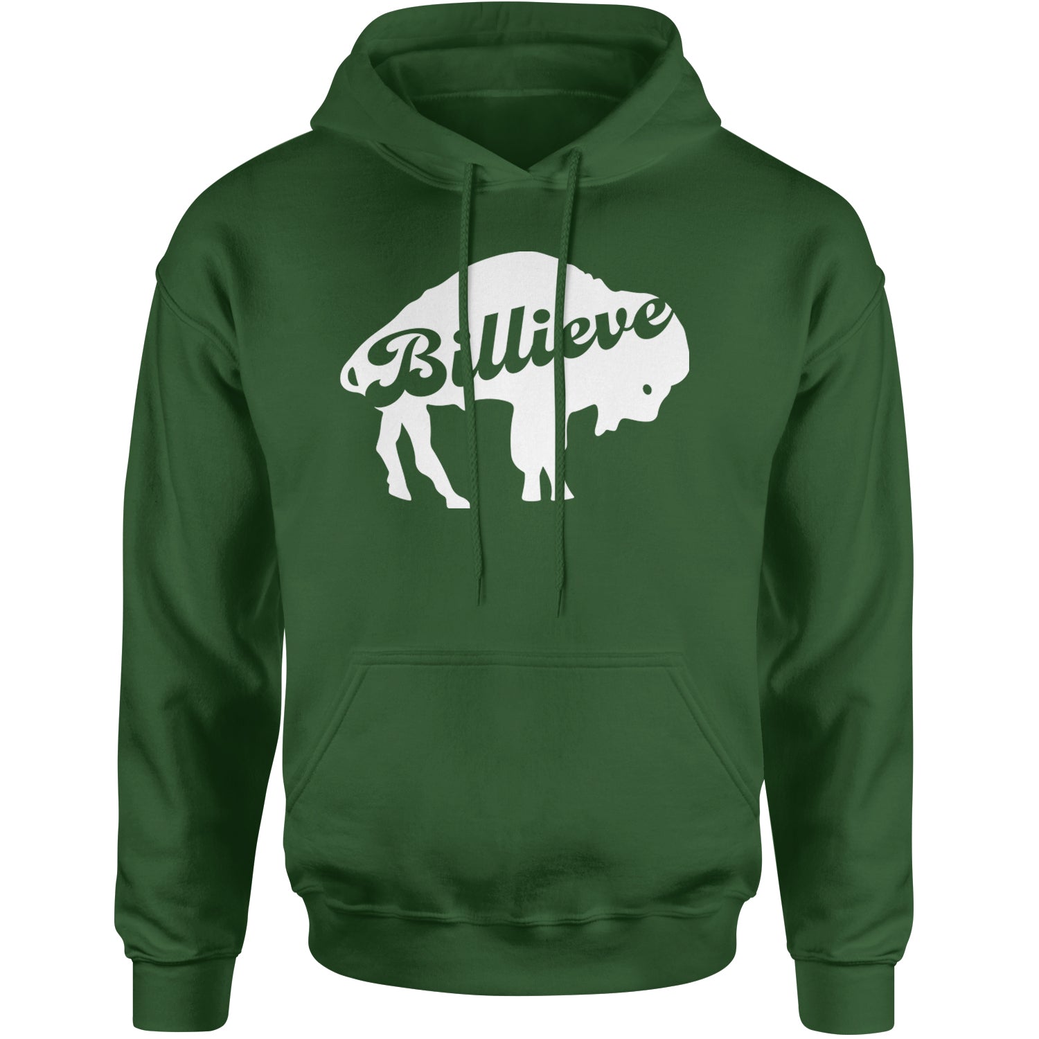 Billieve Bills Mafia Adult Hoodie Sweatshirt Forest Green