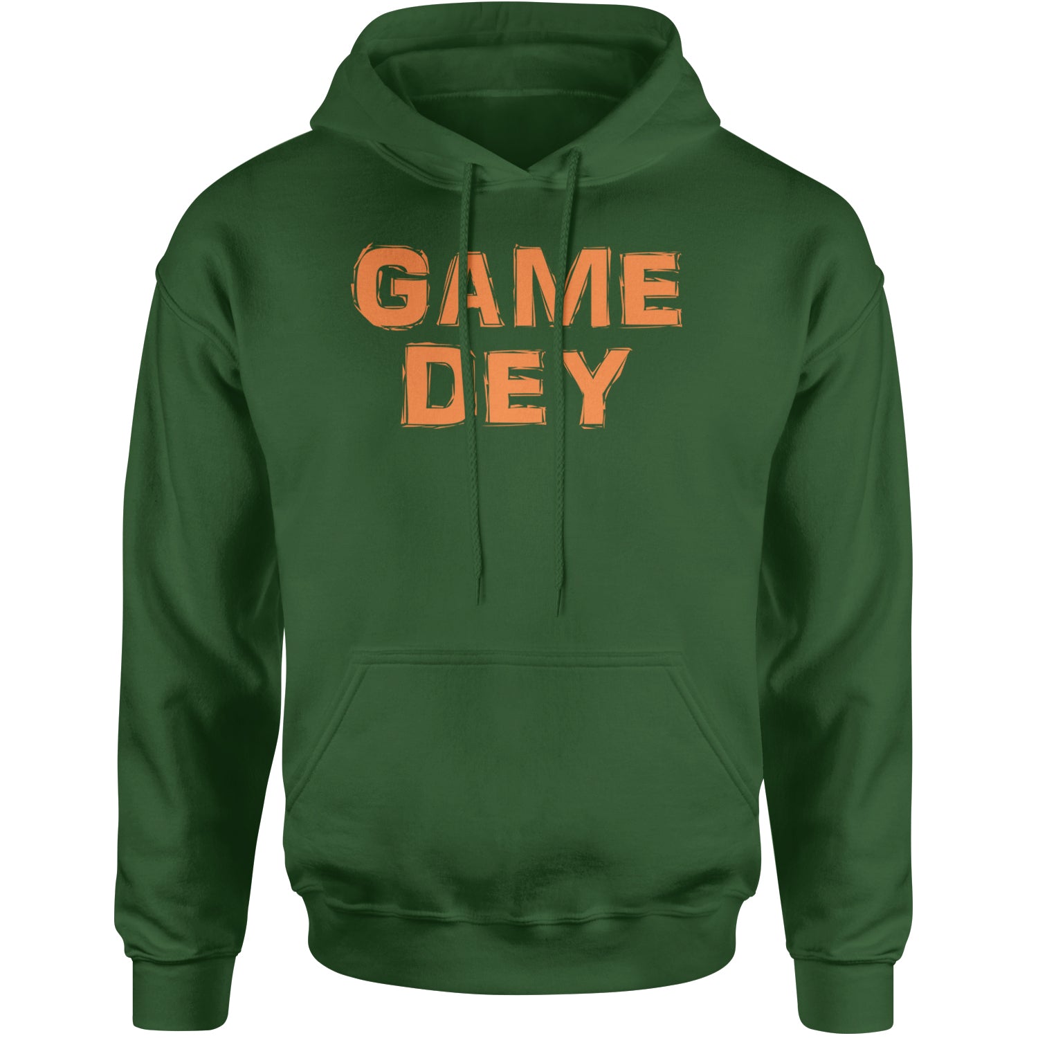 Game Dey Cincinnati Football Adult Hoodie Sweatshirt Forest Green