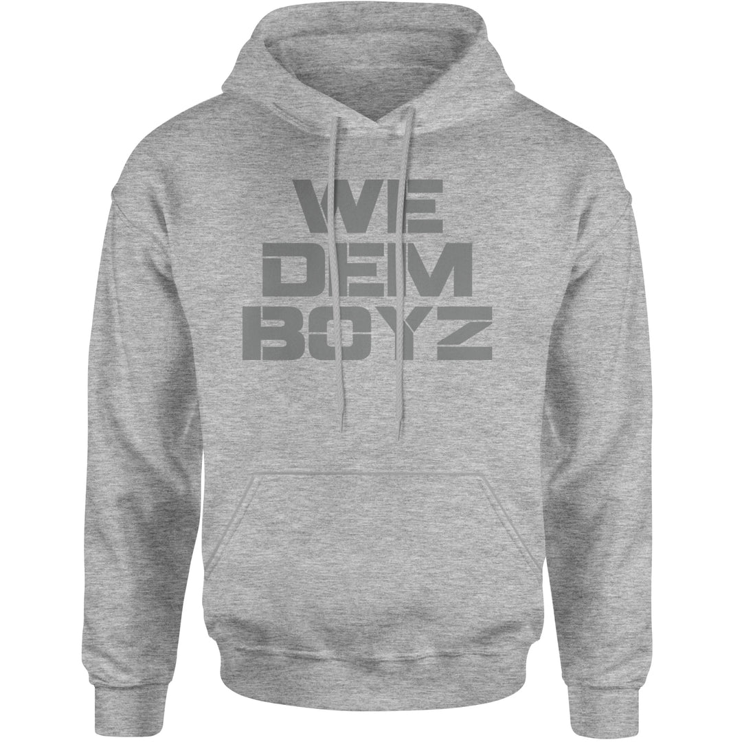 WE Dem Boys Dallas  Adult Hoodie Sweatshirt Heather Grey