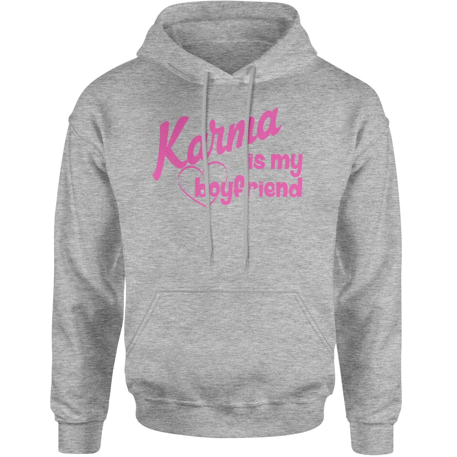 Karma Is My Boyfriend Midnight Eras  Adult Hoodie Sweatshirt Heather Grey