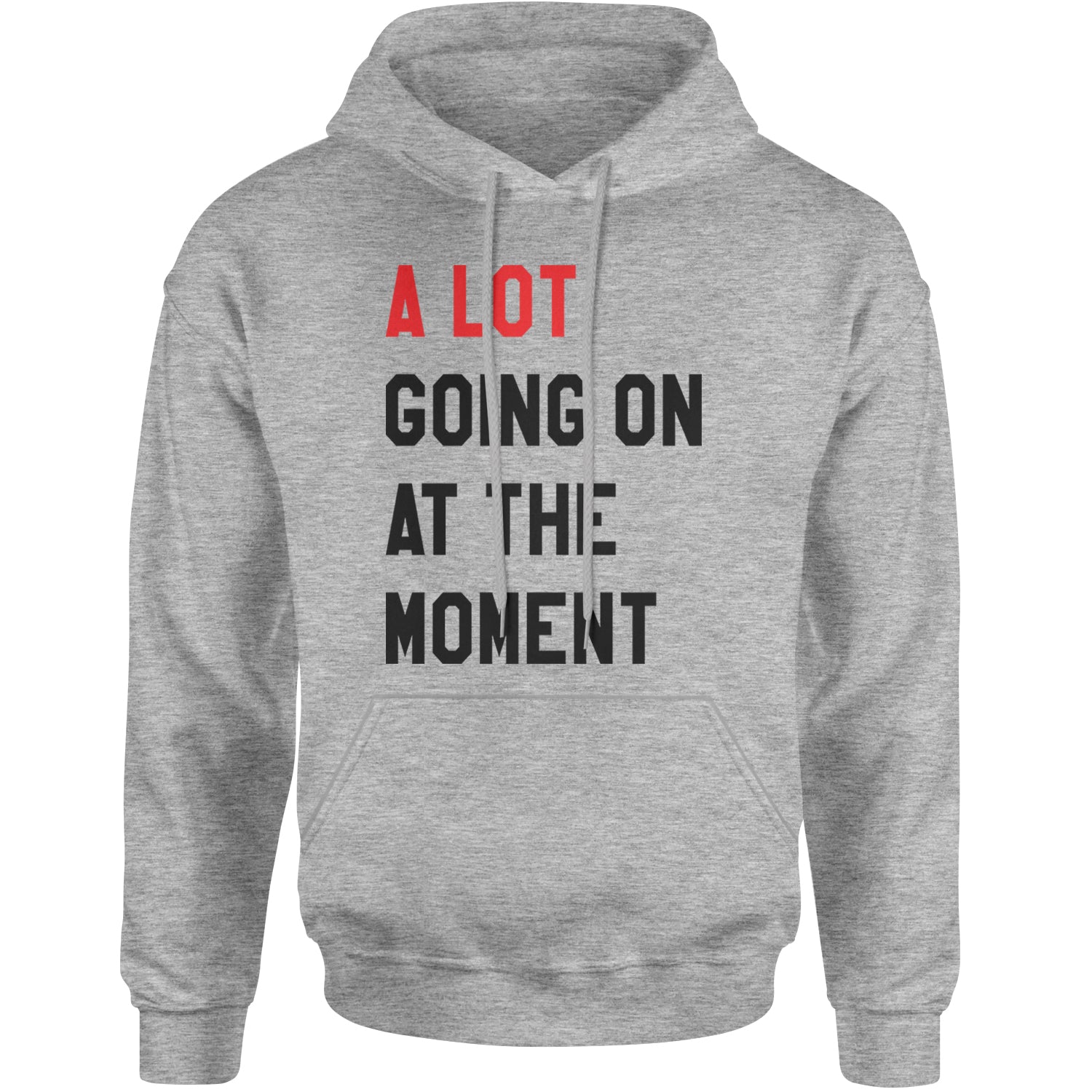 A Lot Going On At The Moment New TTPD Poet Department Adult Hoodie Sweatshirt Heather Grey