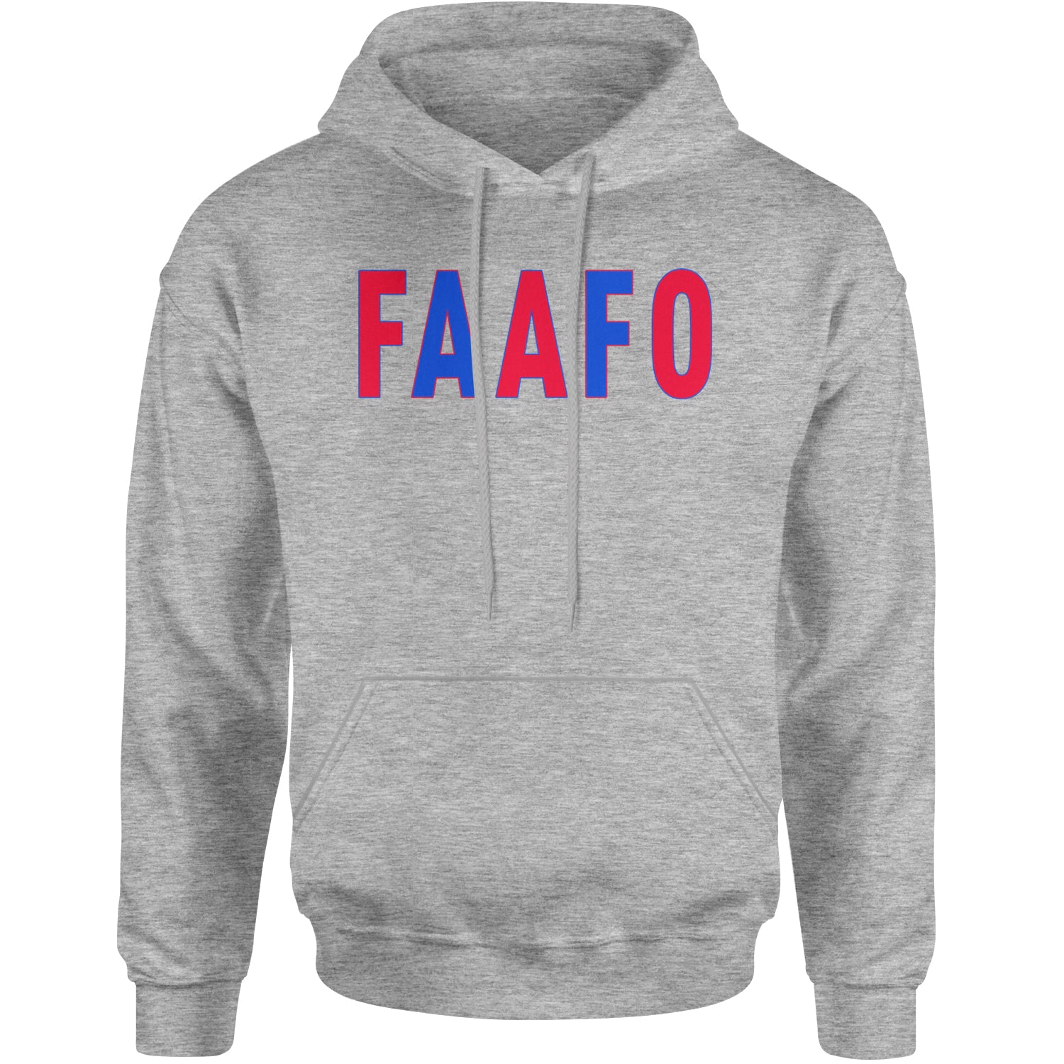 FAAFO Olympic Team USA Shirt Adult Hoodie Sweatshirt Heather Grey