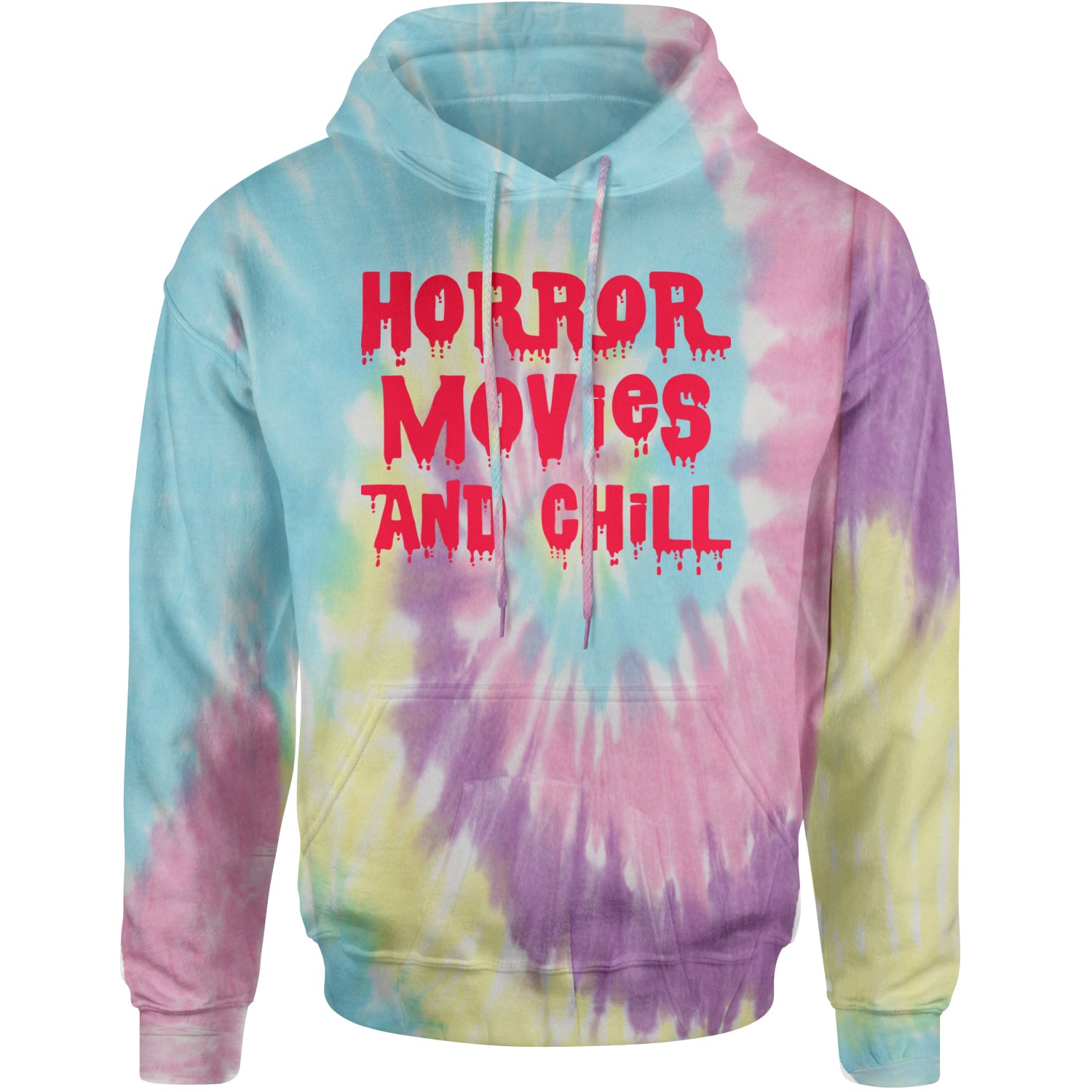 Horror Movies and Chill Adult Hoodie Sweatshirt Jellybean