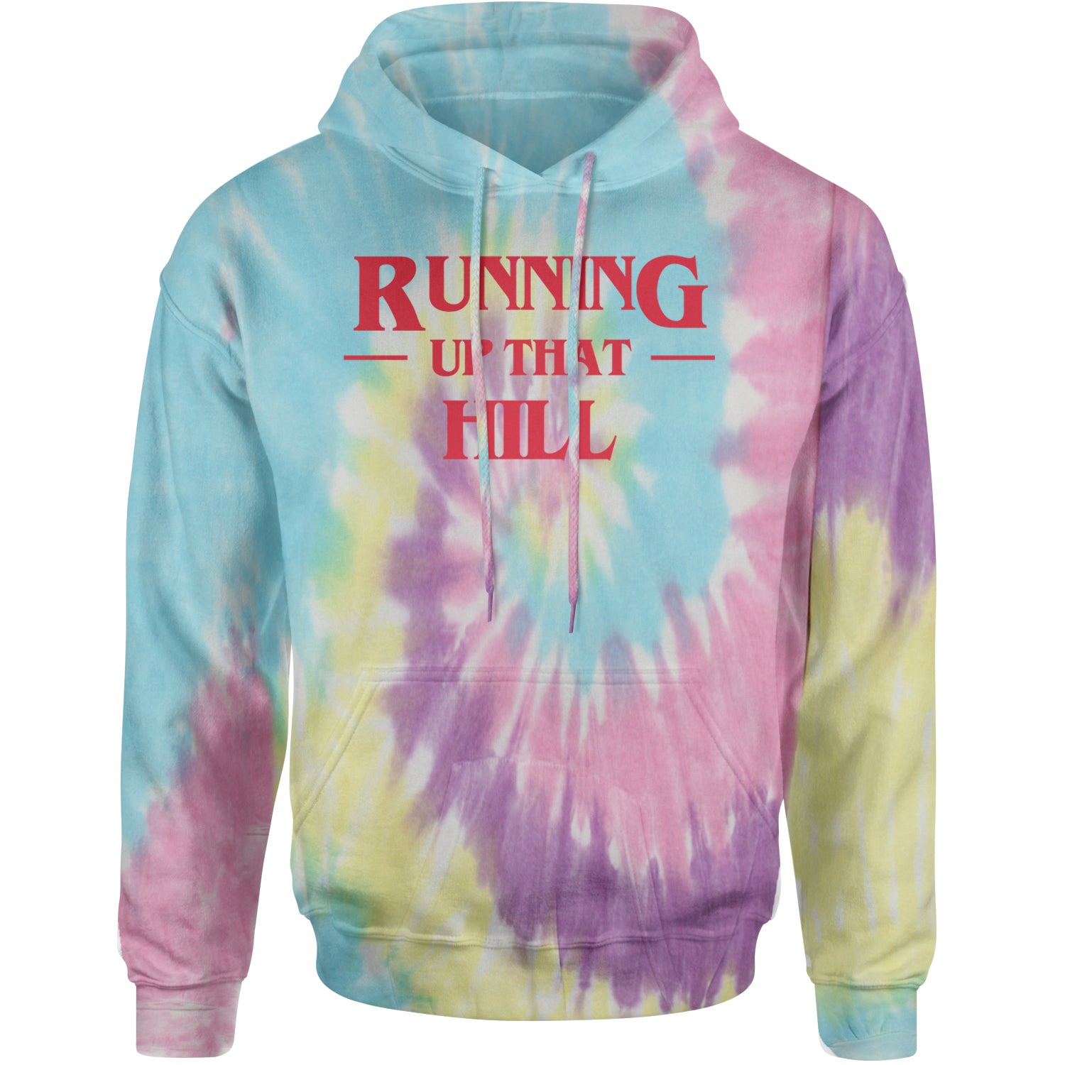 Running Up That Hill Adult Hoodie Sweatshirt Jellybean