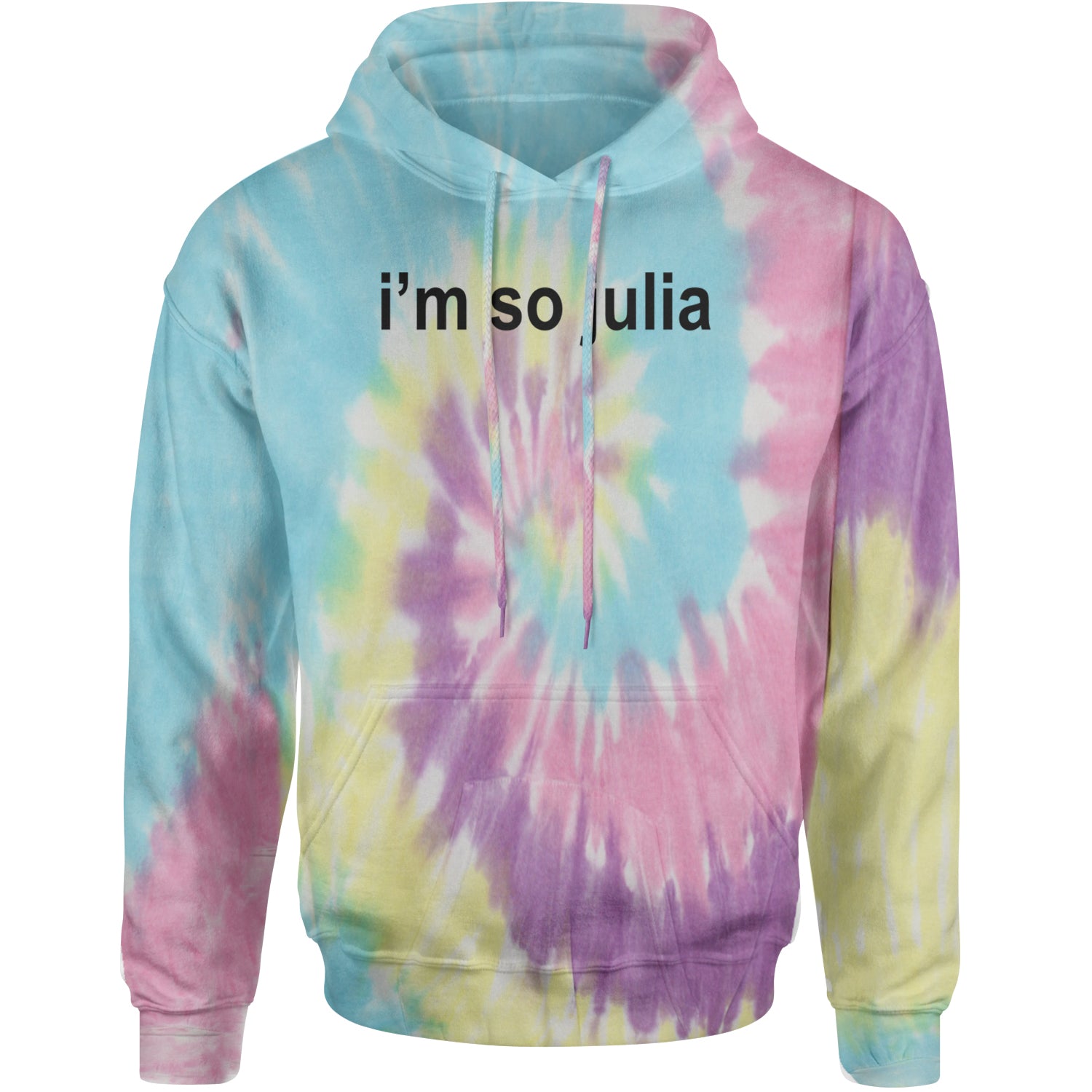 I'm So Julia Brat Green Adult Hoodie Sweatshirt Jellybean