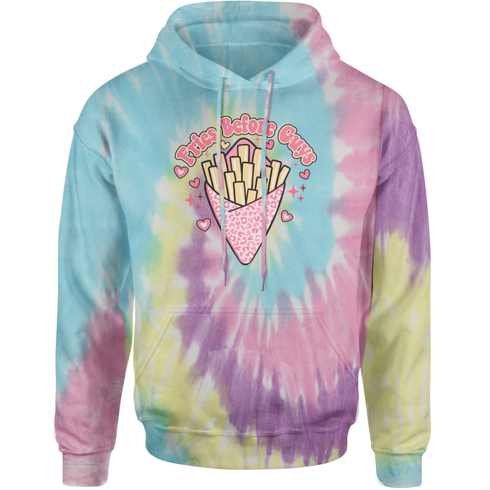 Fries Before Guys Adult Hoodie Sweatshirt