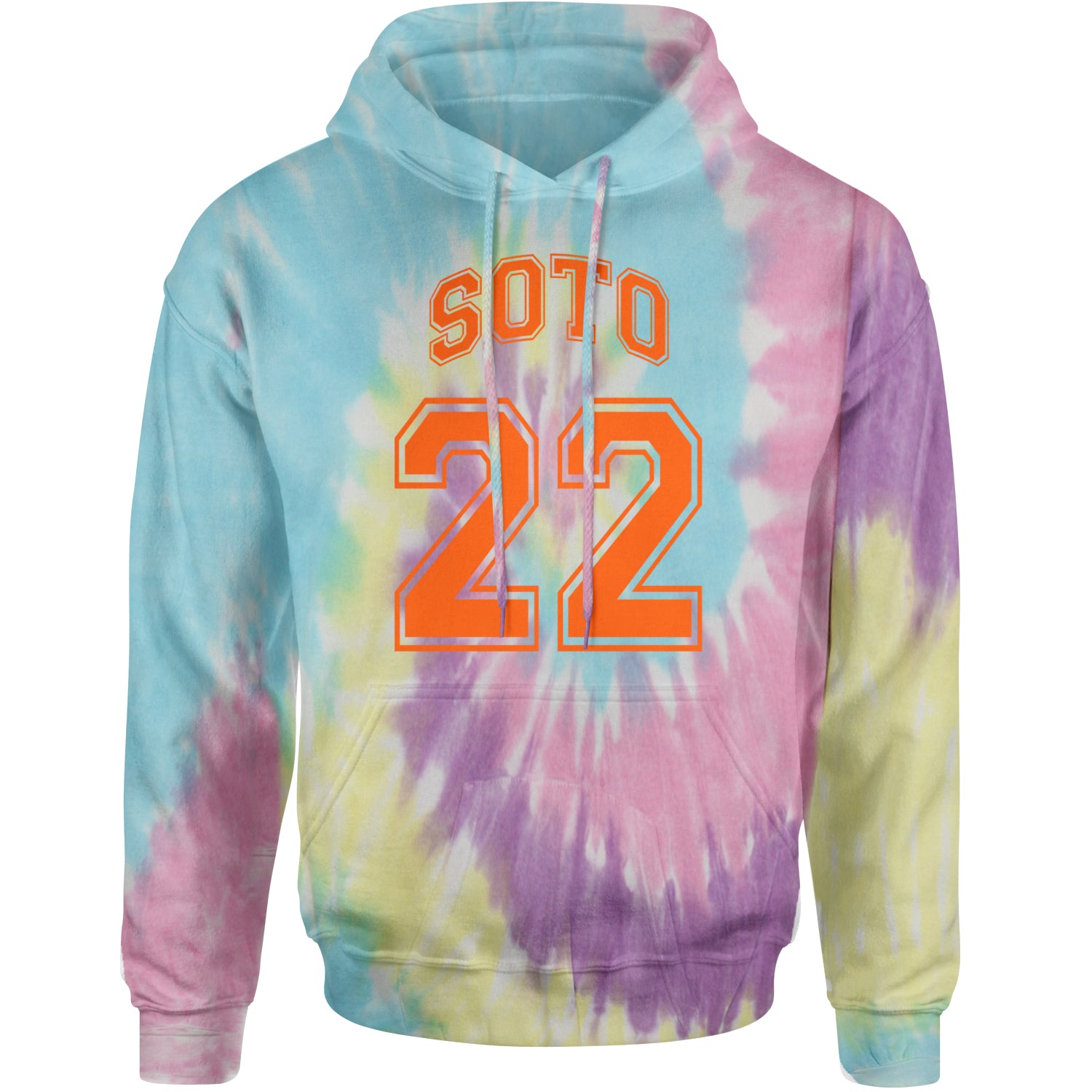 Soto Number 22 Adult Hoodie Sweatshirt Jellybean