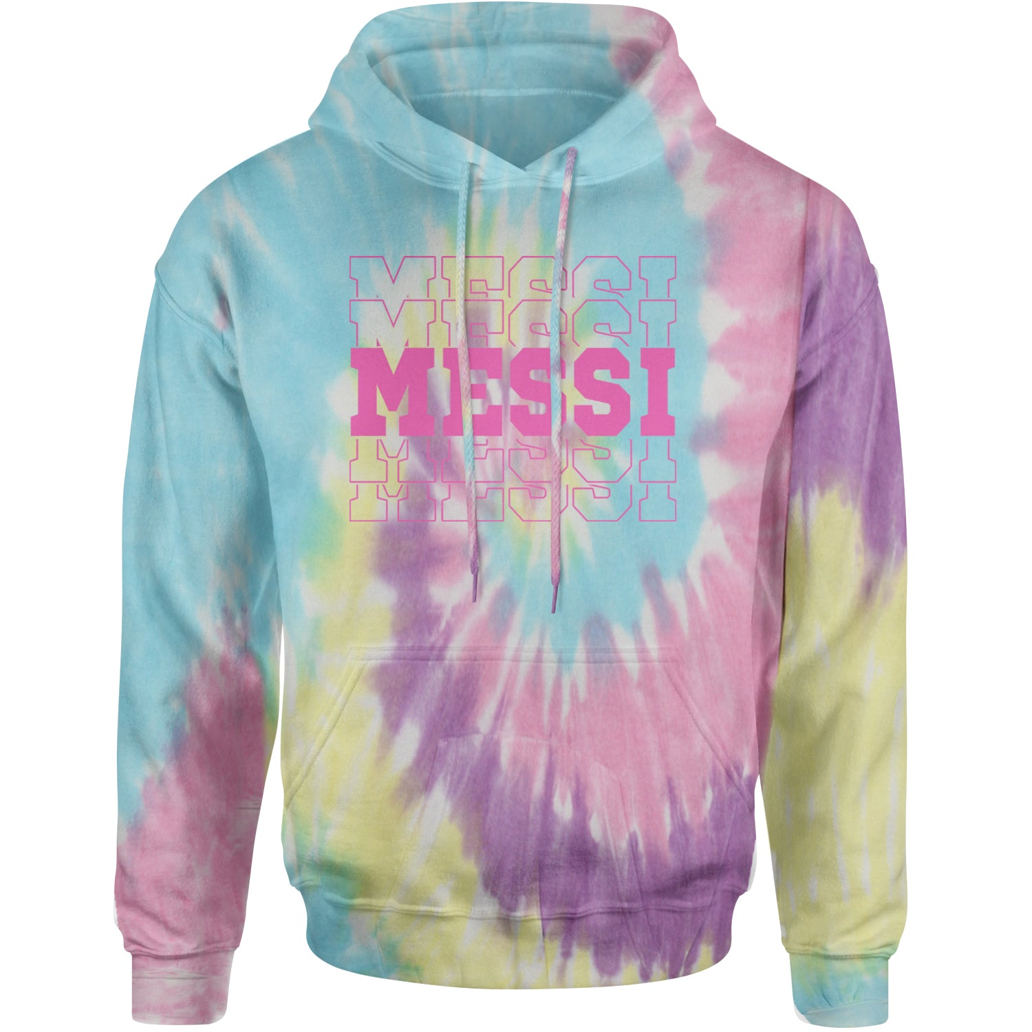 Messi Miami Futbol Adult Hoodie Sweatshirt Jellybean