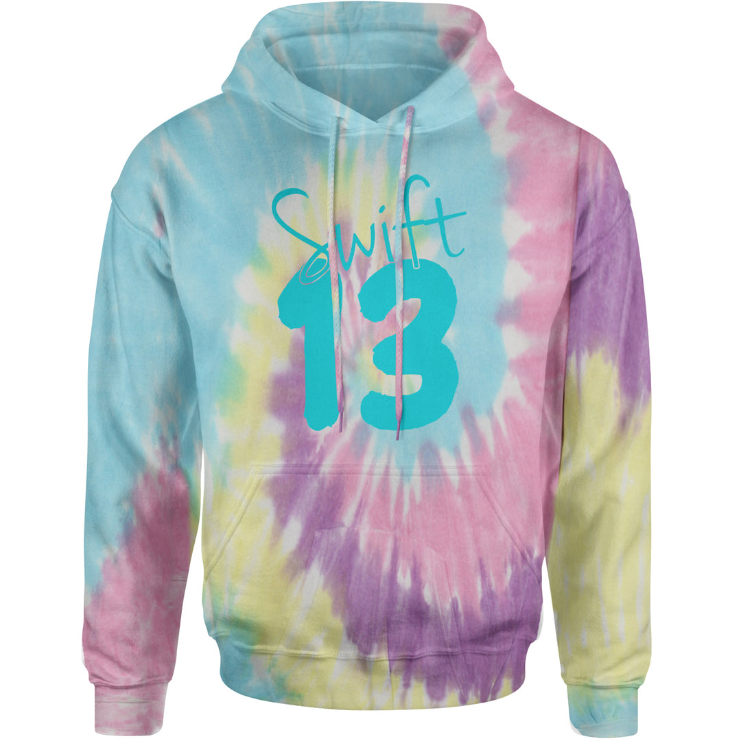 13 Swift 13 Lucky Number Era TTPD Adult Hoodie Sweatshirt Jellybean