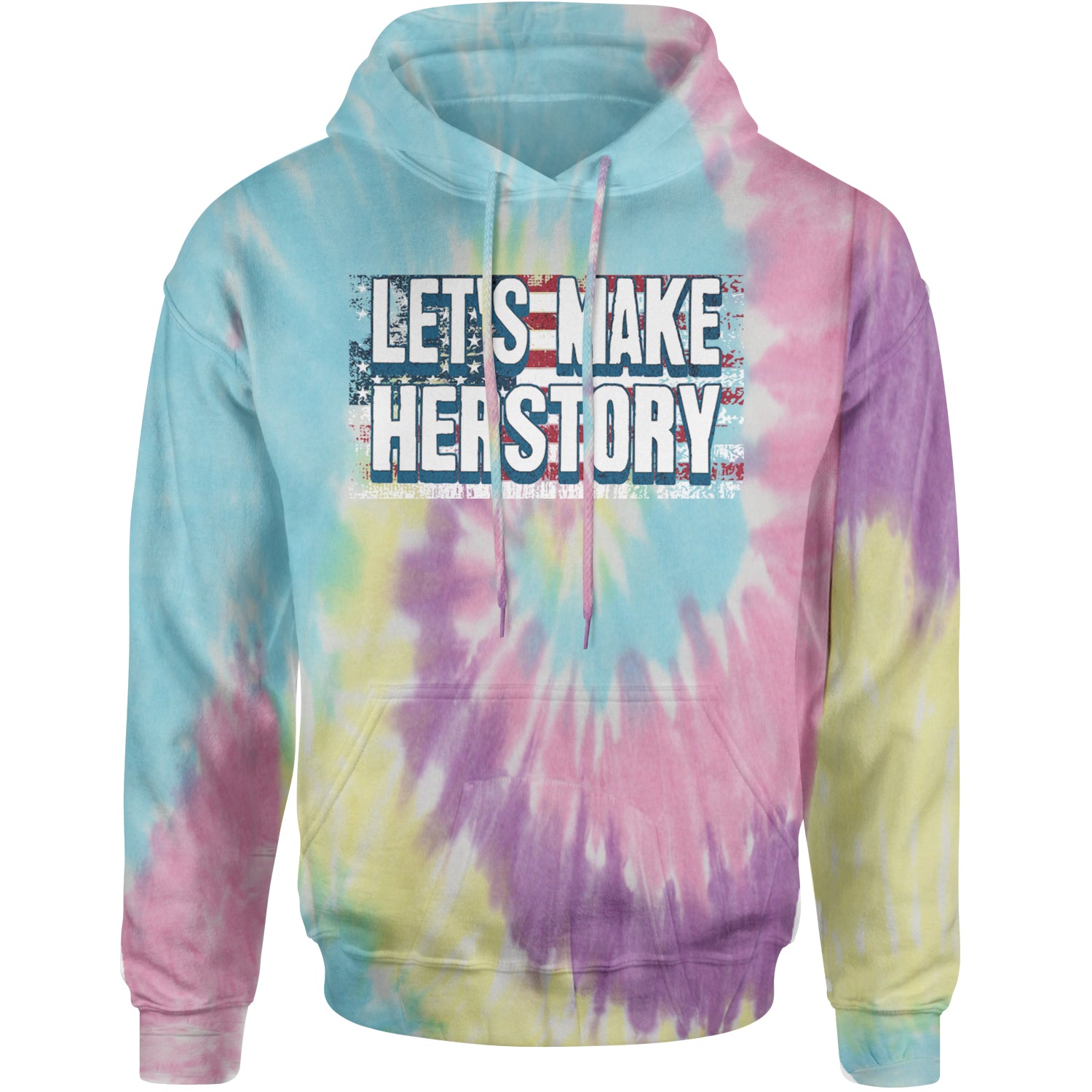 Lets Make Herstory - Support Kamala Harris For President 2024 Adult Hoodie Sweatshirt Jellybean