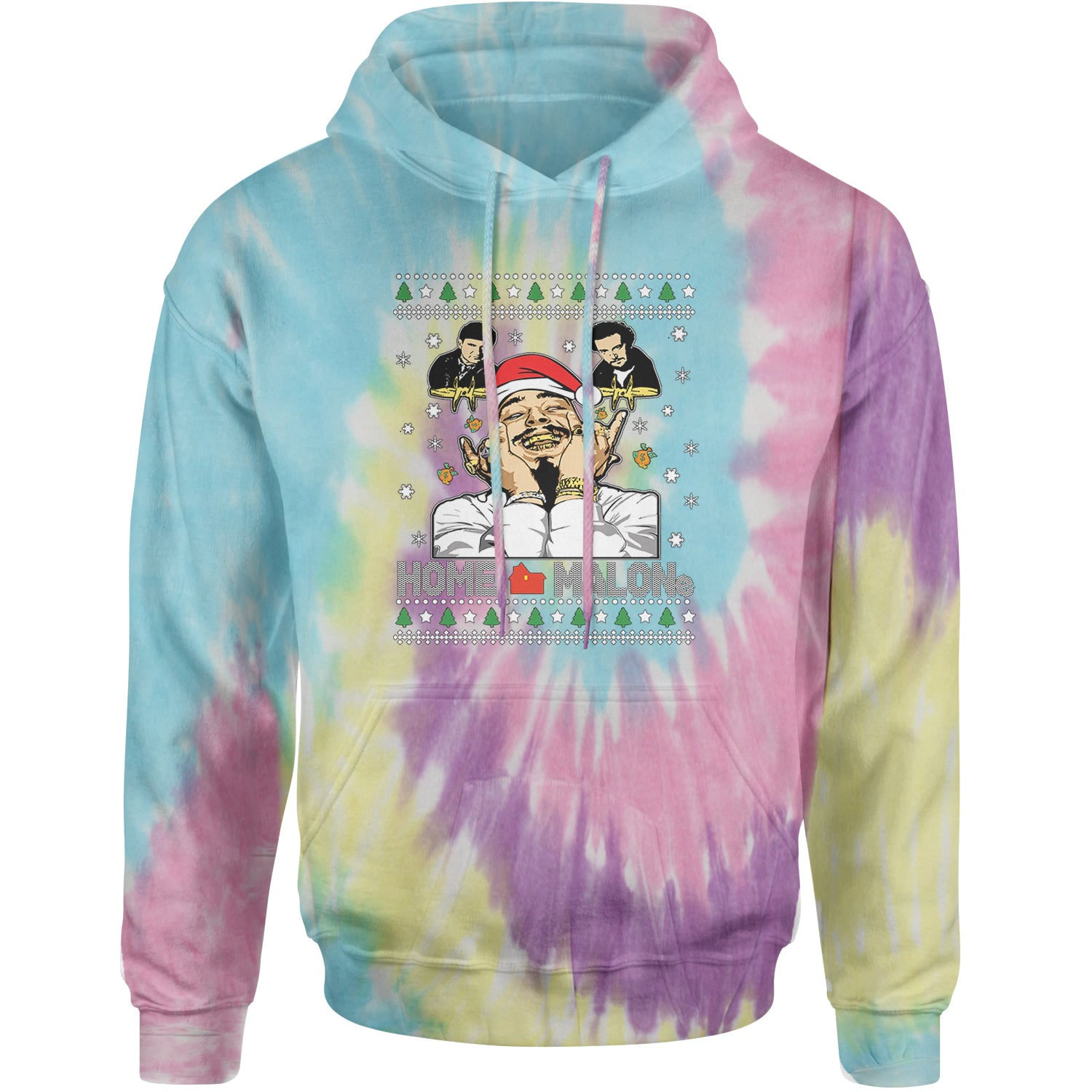 Home Malone Ugly Christmas Adult Hoodie Sweatshirt Jellybean