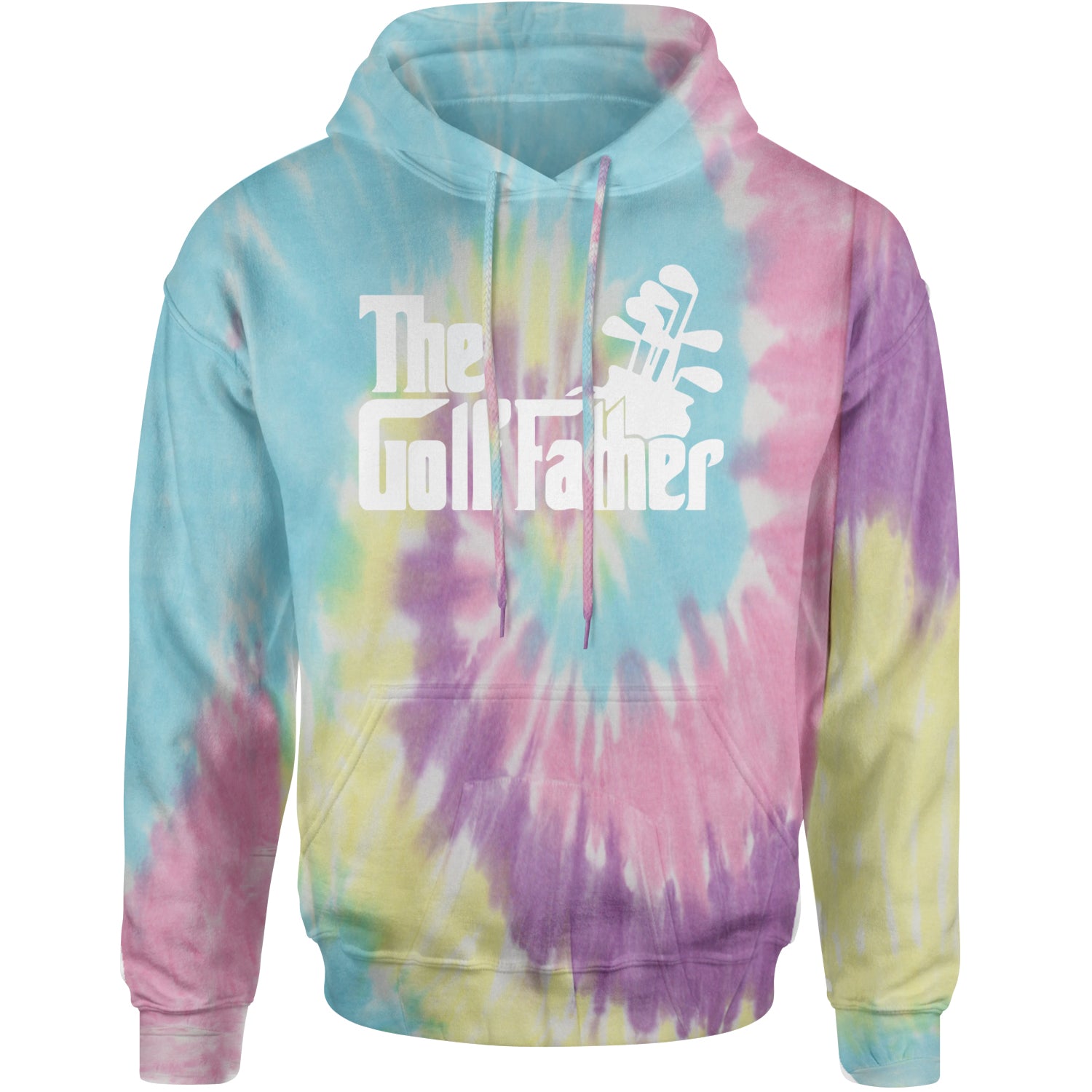 The Golf Father Golfing Dad  Adult Hoodie Sweatshirt Jellybean