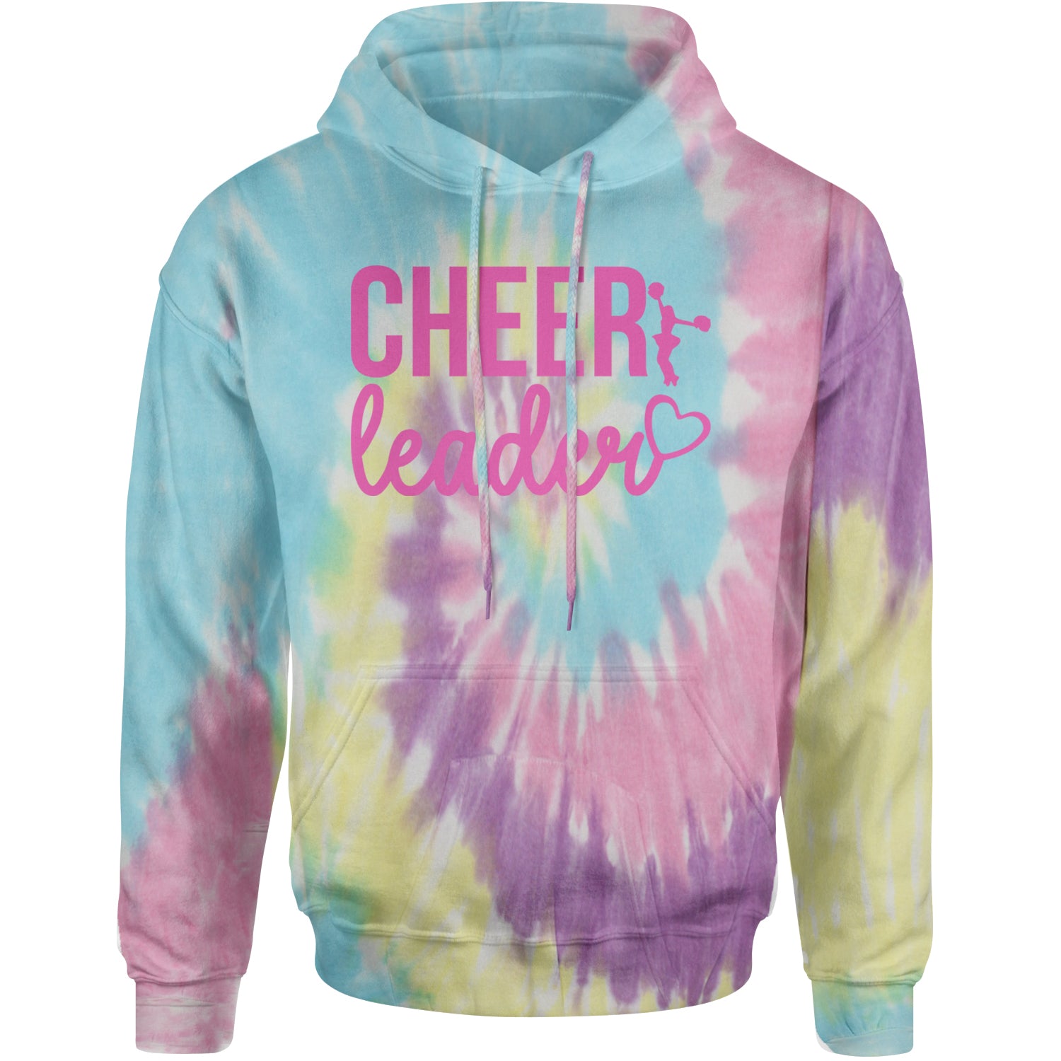 Cheerleader Heart Love Adult Hoodie Sweatshirt Jellybean