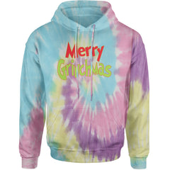 Merry Grinchmas Jolly Merry Christmas Adult Hoodie Sweatshirt Jellybean