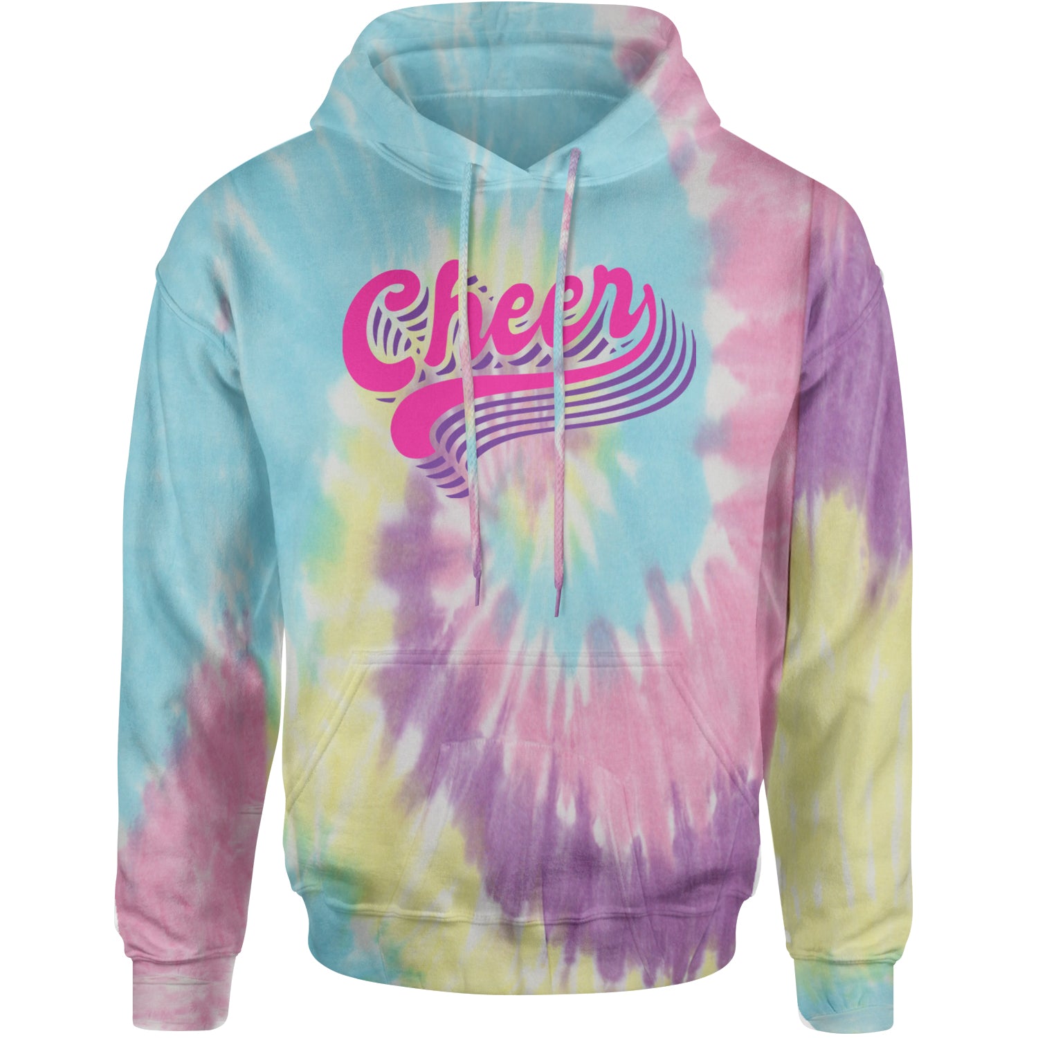 Cheer Pride Adult Hoodie Sweatshirt Jellybean