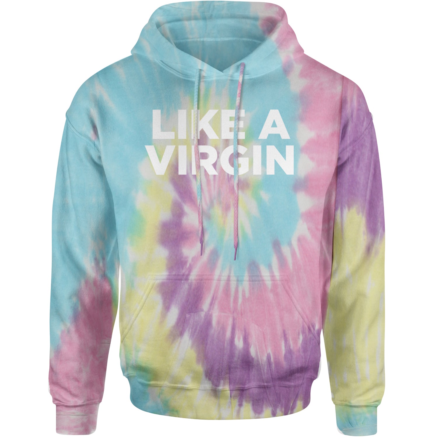 Like A Virgin Material Girl Celebration Adult Hoodie Sweatshirt Jellybean