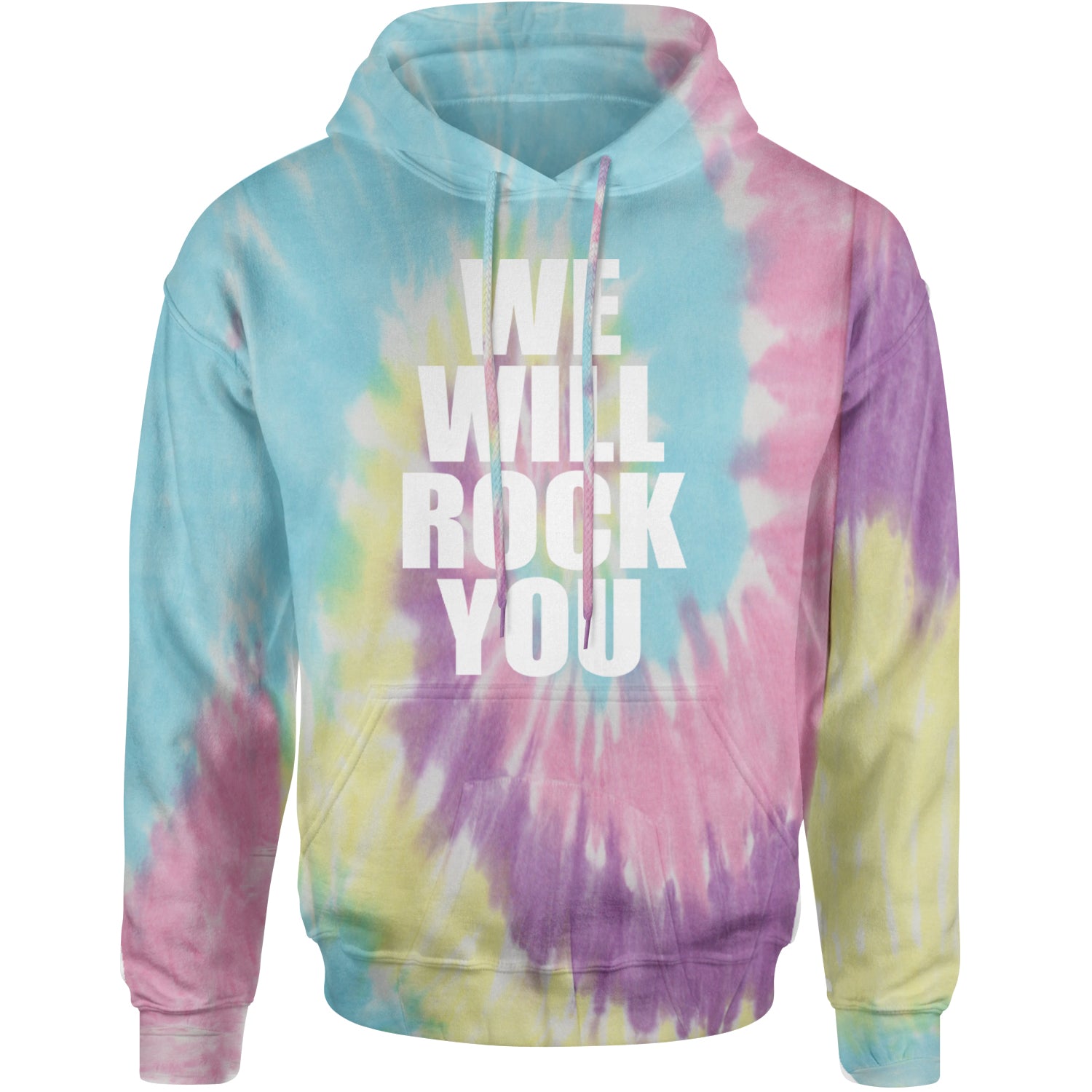 We Will Rock You Adult Hoodie Sweatshirt Jellybean