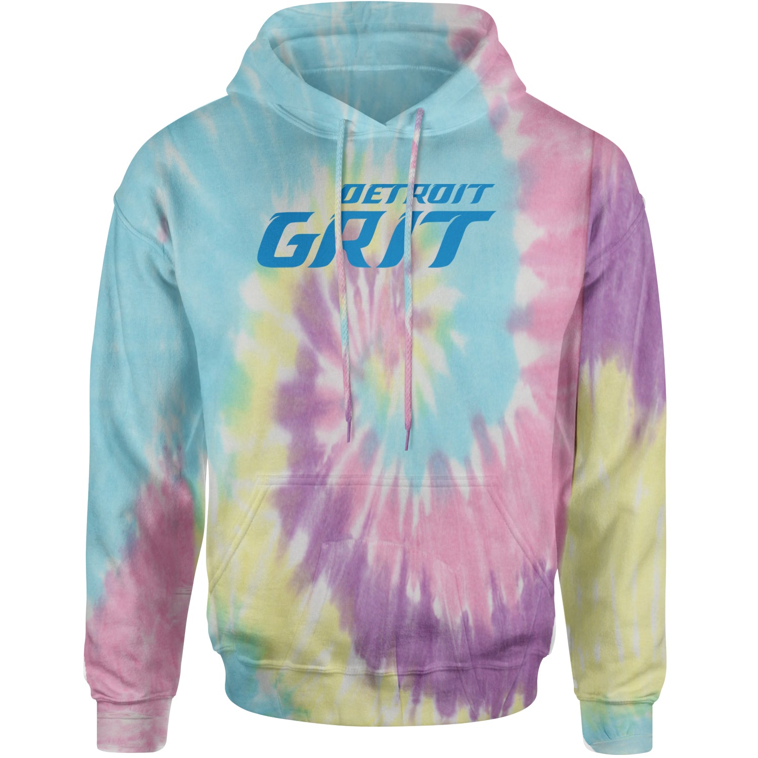 Grit Detroit Football Hard Knocks Adult Hoodie Sweatshirt Jellybean