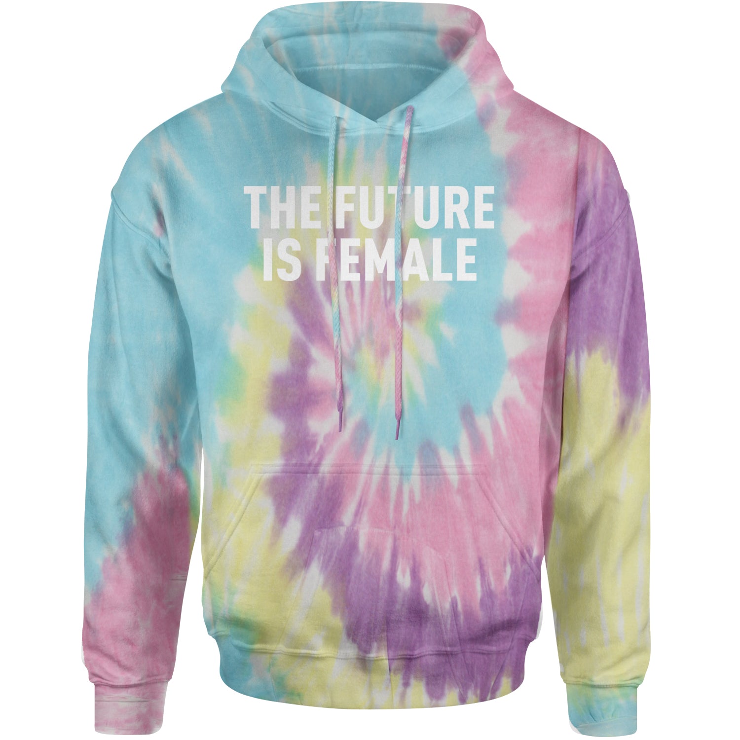 The Future Is Female Feminism  Adult Hoodie Sweatshirt Jellybean