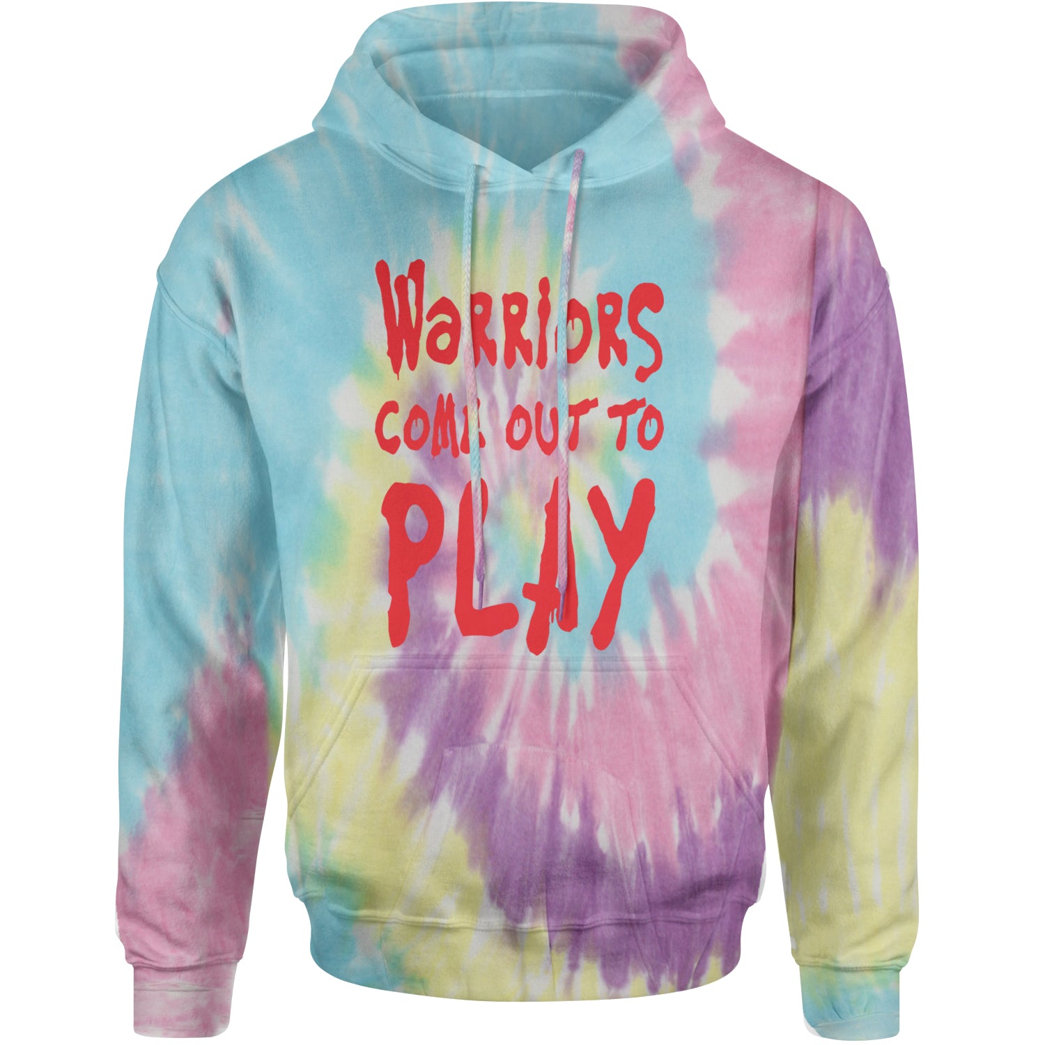 Warriors Come Out To Play  Adult Hoodie Sweatshirt Jellybean