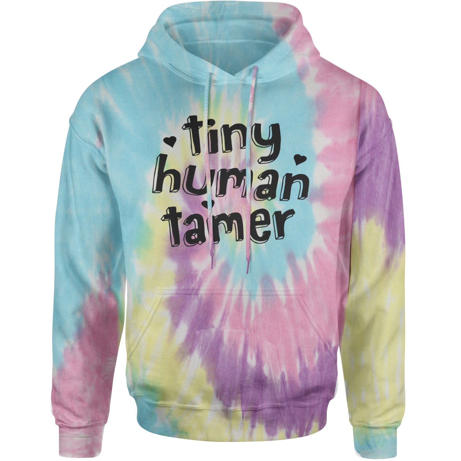 Tiny Human Tamer Teacher Adult Hoodie Sweatshirt Jellybean