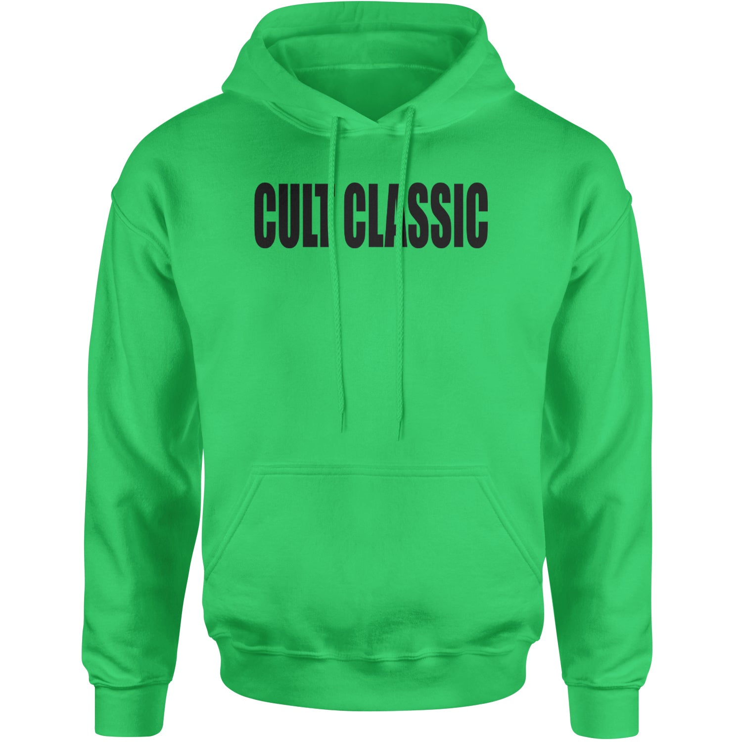 Cult Classic Pop Music Club Adult Hoodie Sweatshirt Kelly Green