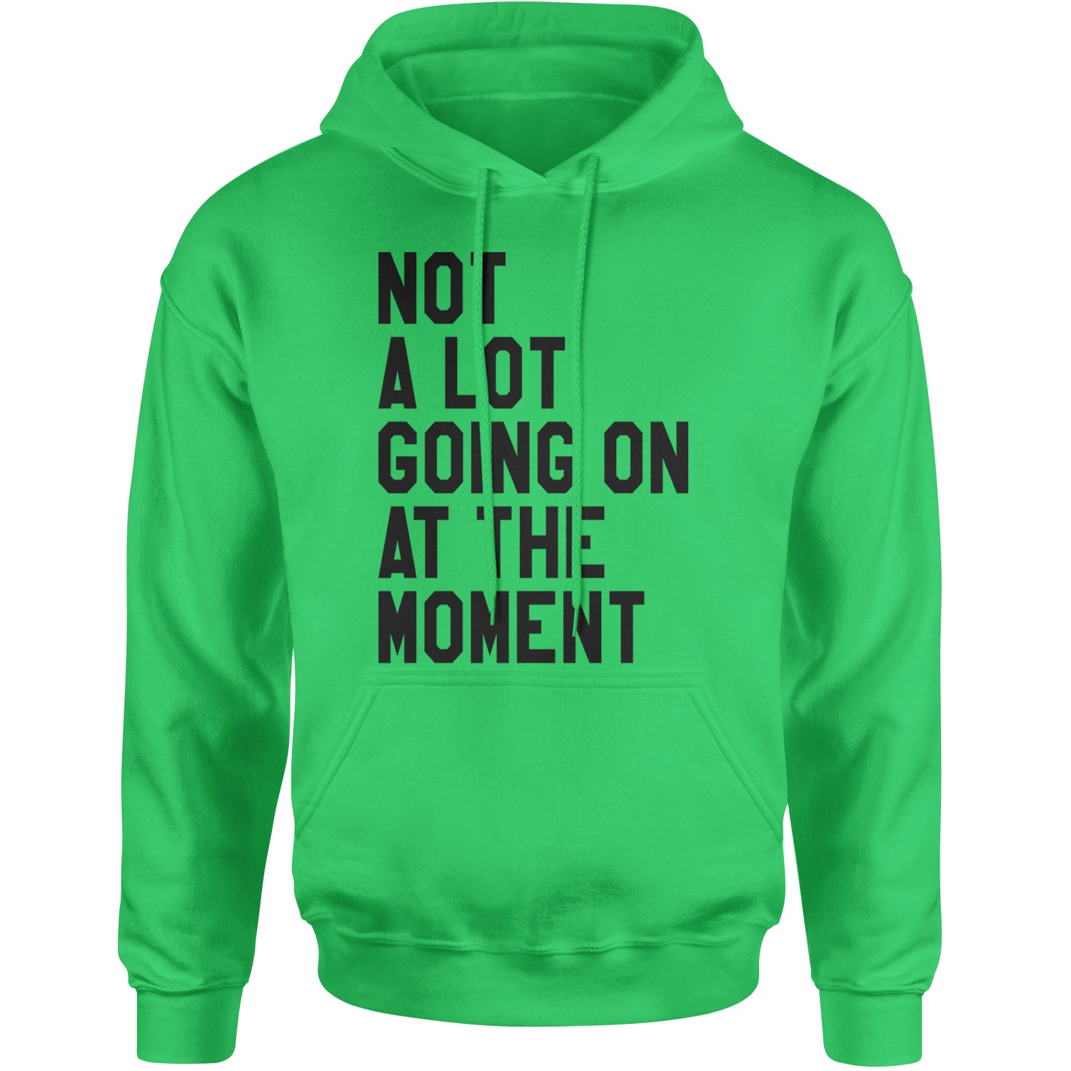 NOT A Lot Going On At The Moment Feeling 22 TTPD Adult Hoodie Sweatshirt Kelly Green