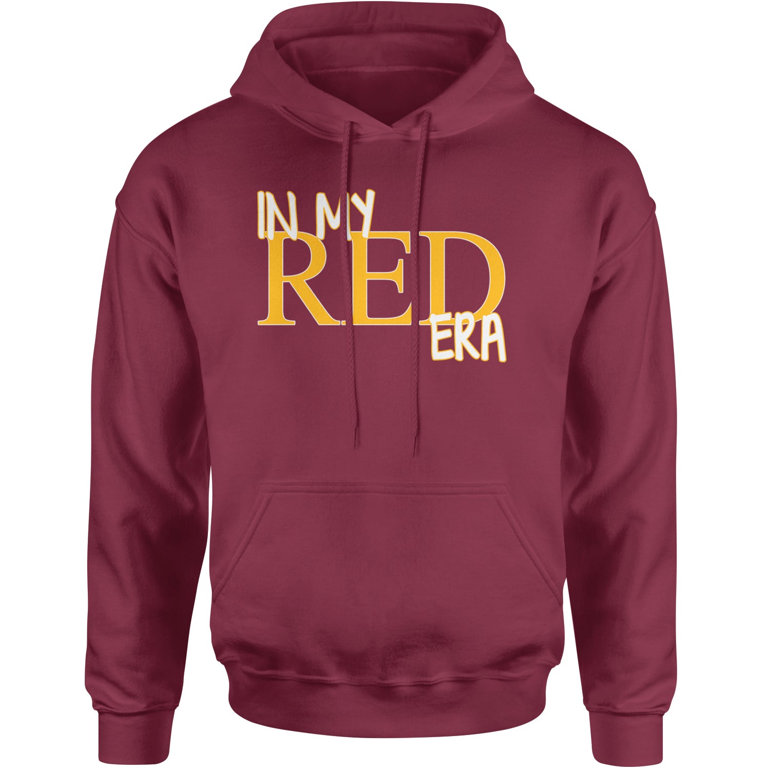 In My Red Era Kansas City Adult Hoodie Sweatshirt Maroon