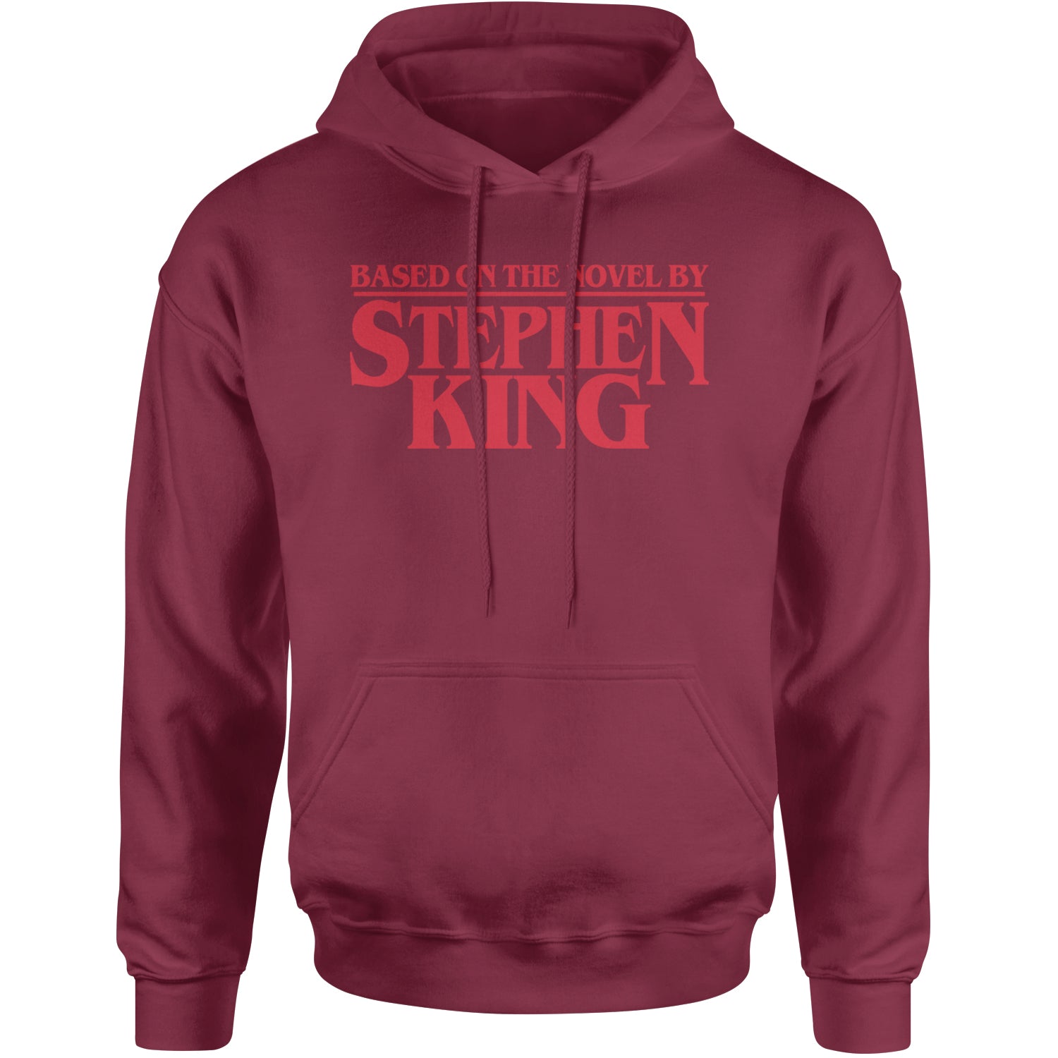 Based On The Novel By Stephen King Adult Hoodie Sweatshirt Maroon